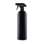 Pusta Butelka Czarna HDPE 1000ml + atomizer
