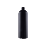 Pusta Butelka Czarna HDPE 1000ml + atomizer - obrazek 2