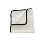 White Pearla - Mikrofibra 40x40cm 460g idealna do docierania powłok, past i wosków
