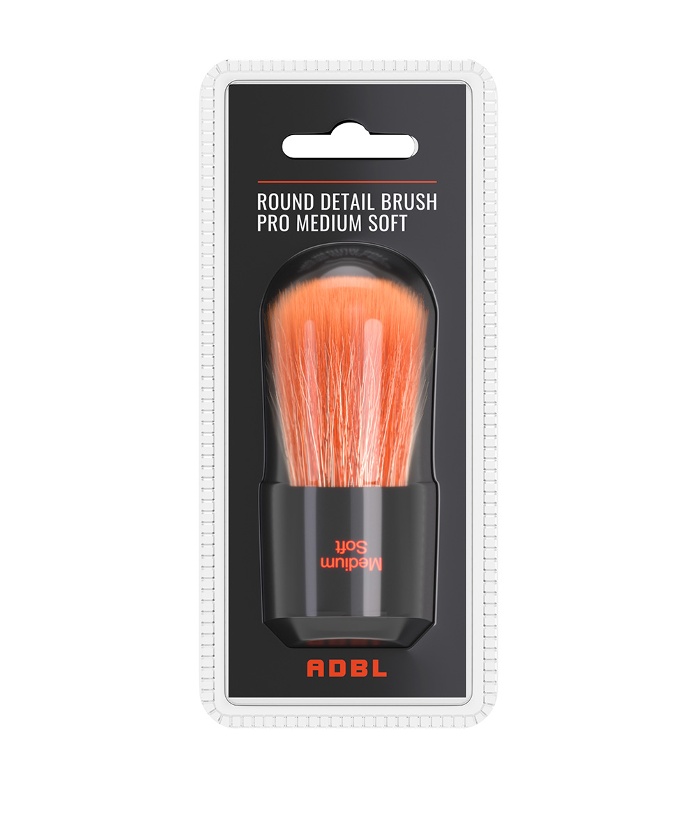 ADBL Round Detailing Brush Pro Medium Soft - wymienna końcówka - obrazek 1