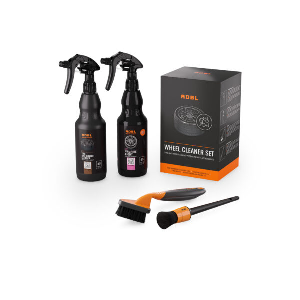 ADBL Wheel Cleaner SET - Zestaw do czyszczenia felg i opon