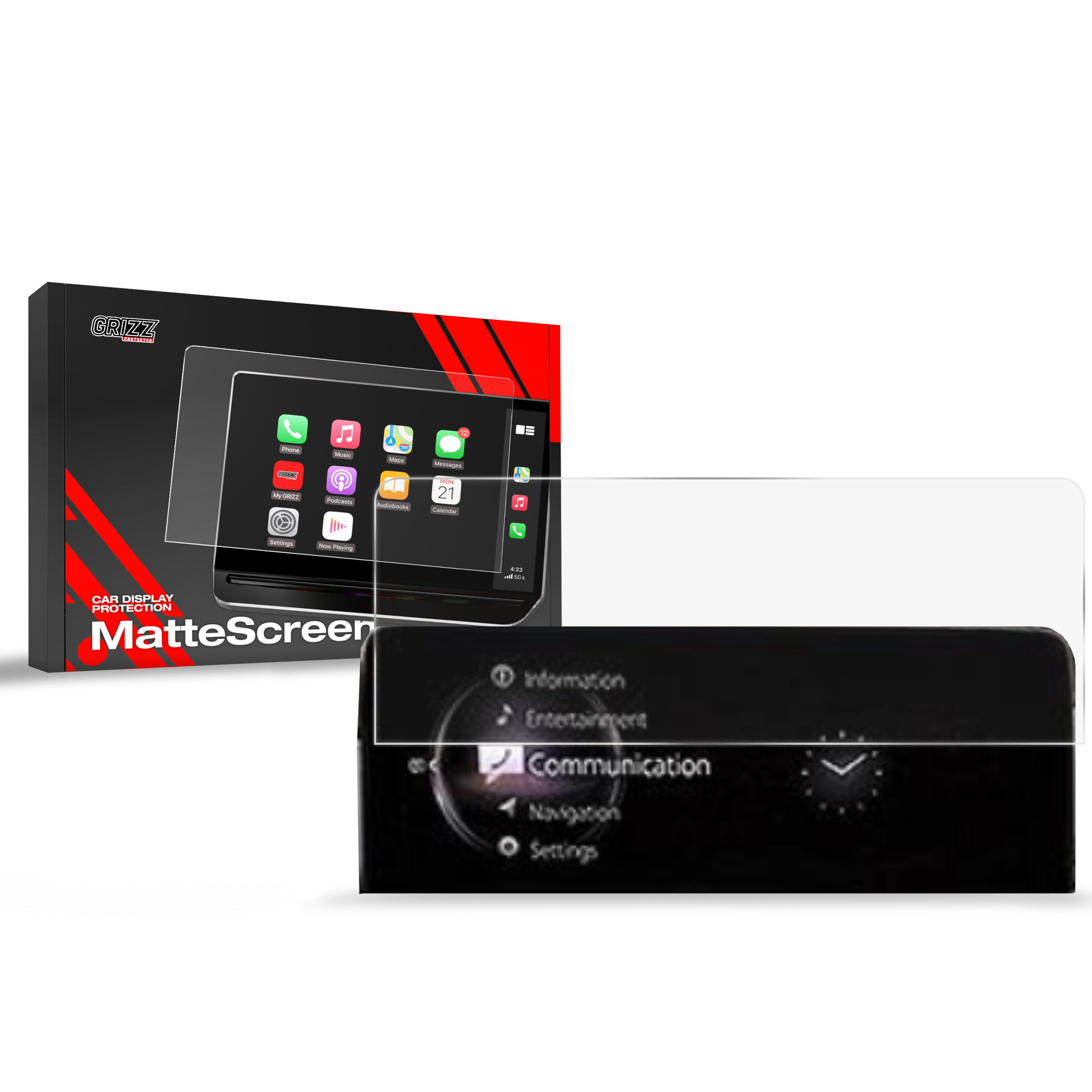 Folia antyodciskowa Grizz do Mazda CX-5 2 10,25" (2021-2026)