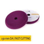 NAT - Gąbka polerska na rzep DA 150x20 Fast 20 Fioletowa, fast cutting