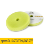 NAT - Gąbka polerska na rzep DA 150x20 Fast 20 Zielona, fast cutting/One-step.