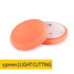 NAT - Gąbka polerska na rzep 150x25 Pomarańczowa, średnio twarda