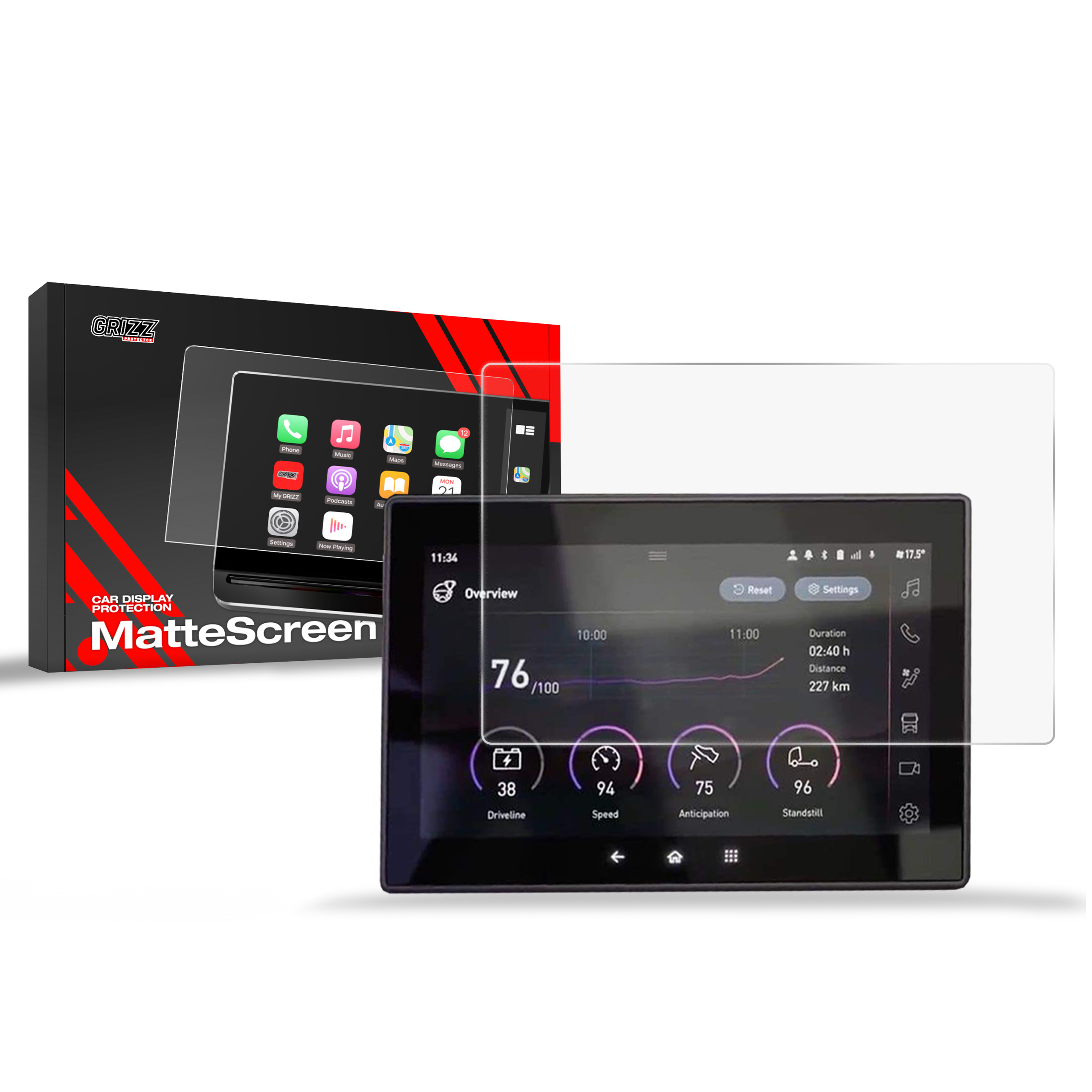 Folia antyodciskowa Grizz do Renault C Evolution