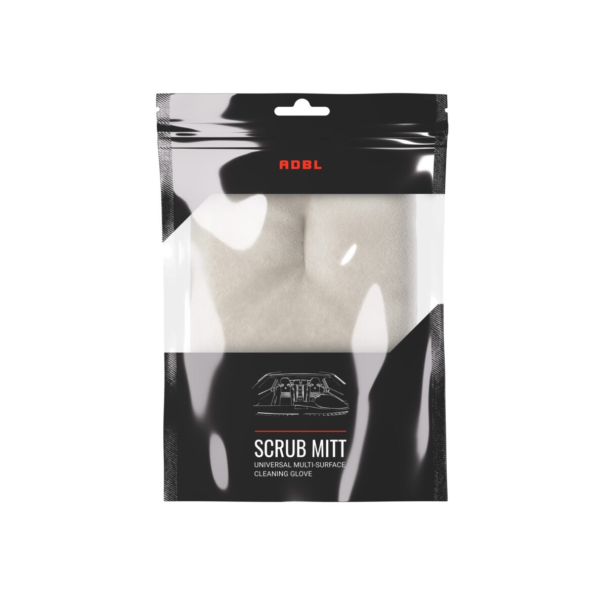 ADBL Scrub Mitt - Rękawica do czyszczenia wnętrz - obrazek 2