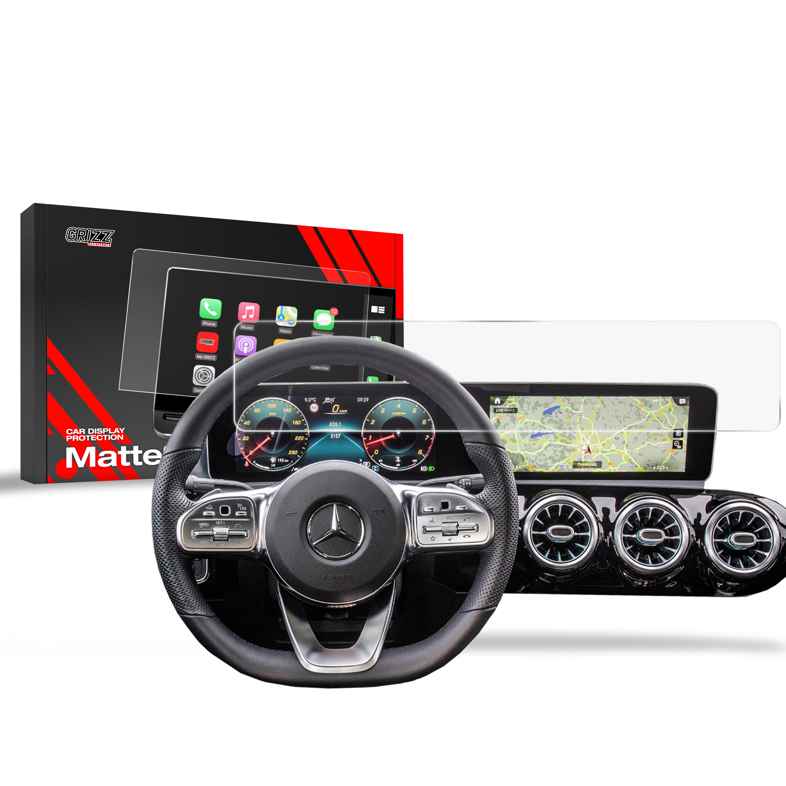 Folia antyodciskowa Grizz do Mercedes EQC 400 (2019-2023)