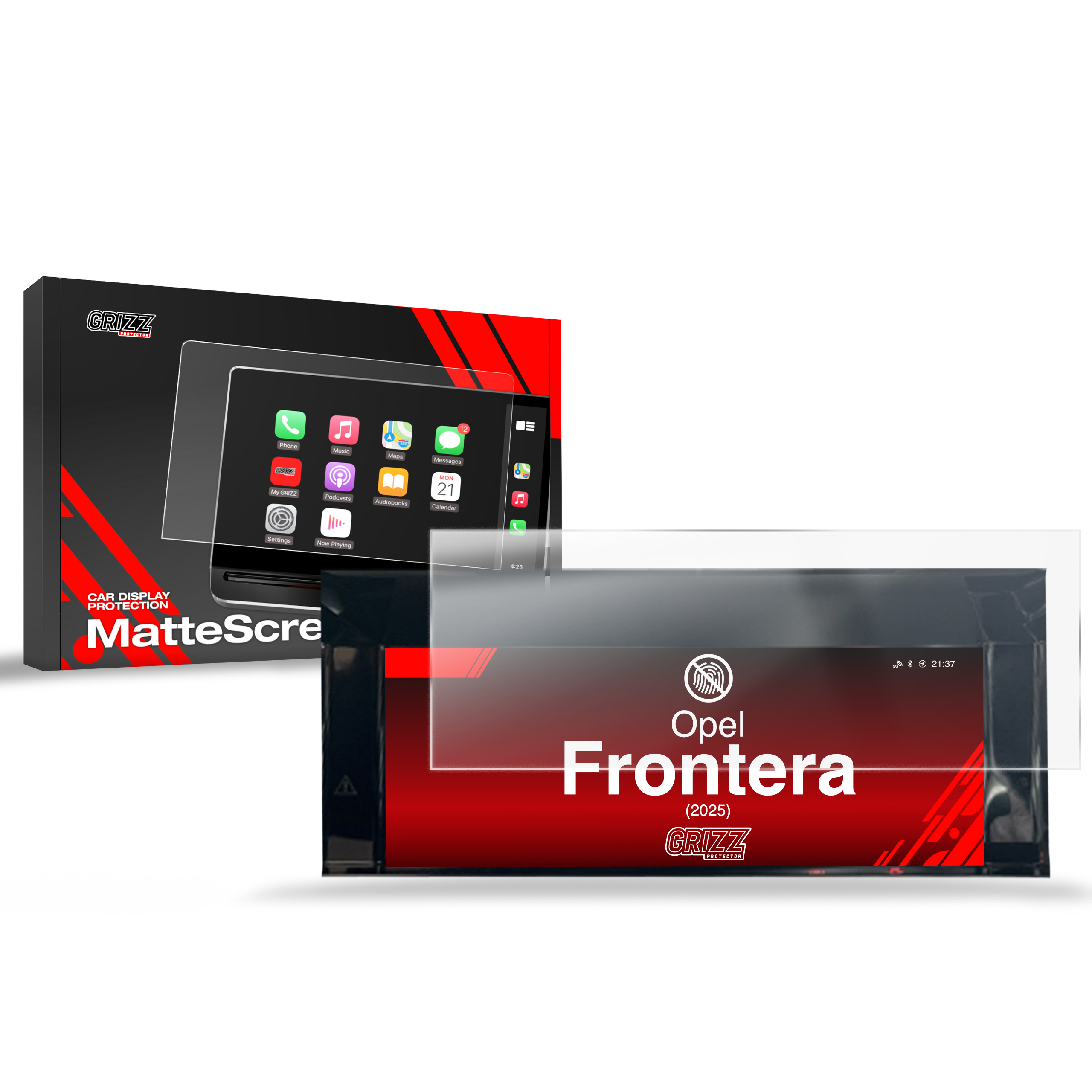 Folia antyodciskowa Grizz do Opel Frontera Virtual Cockpit (2025-2026)