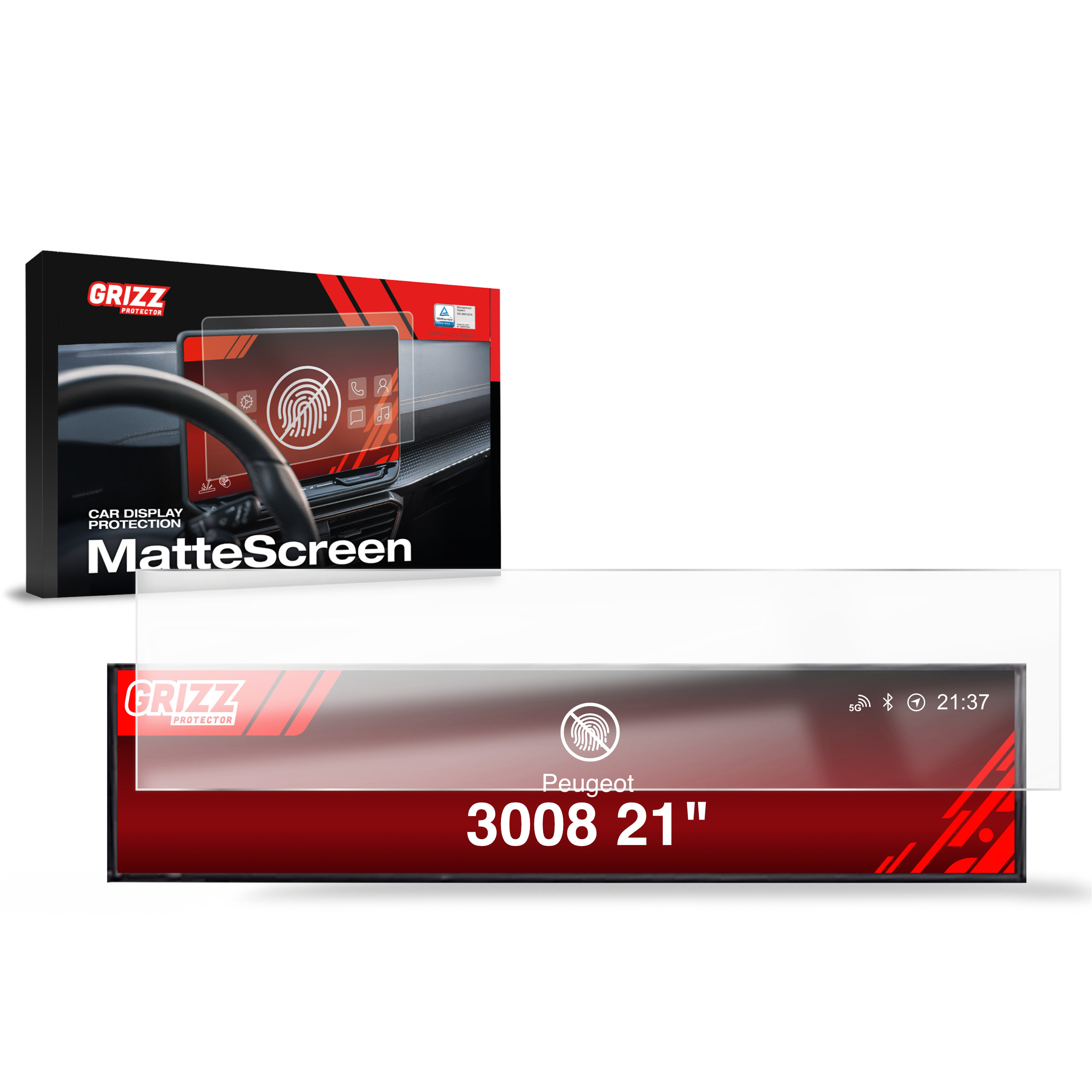 Folia antyodciskowa Grizz do Peugeot 3008 AC Panel (2024-2026)