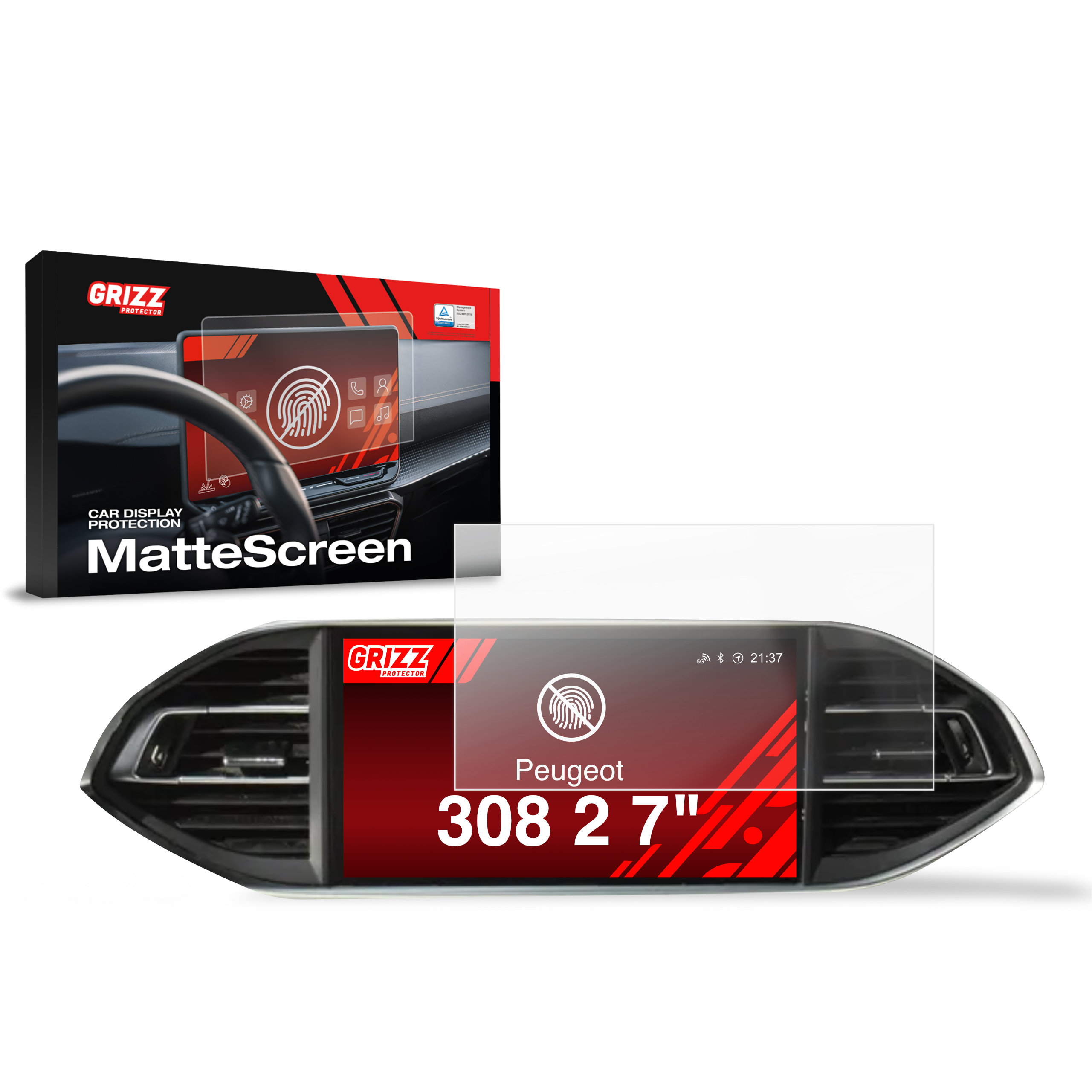 Folia antyodciskowa Grizz do Peugeot 308 2 (2013-2021)