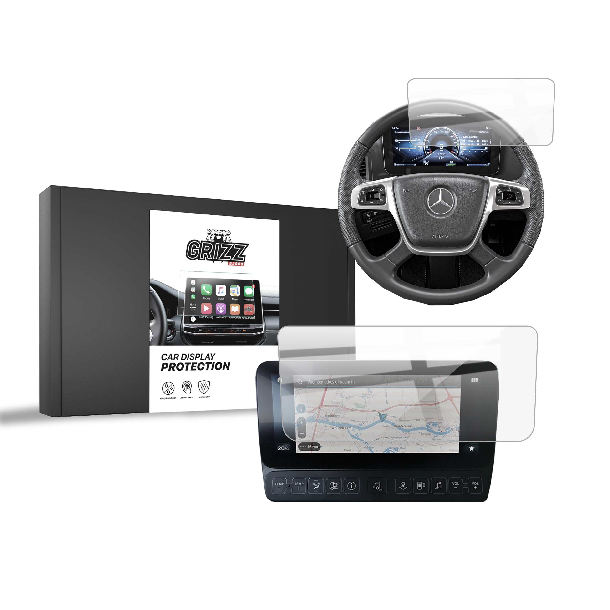 Folia ceramiczna 2w1 Grizz do Mercedes Actros (2018-2024)