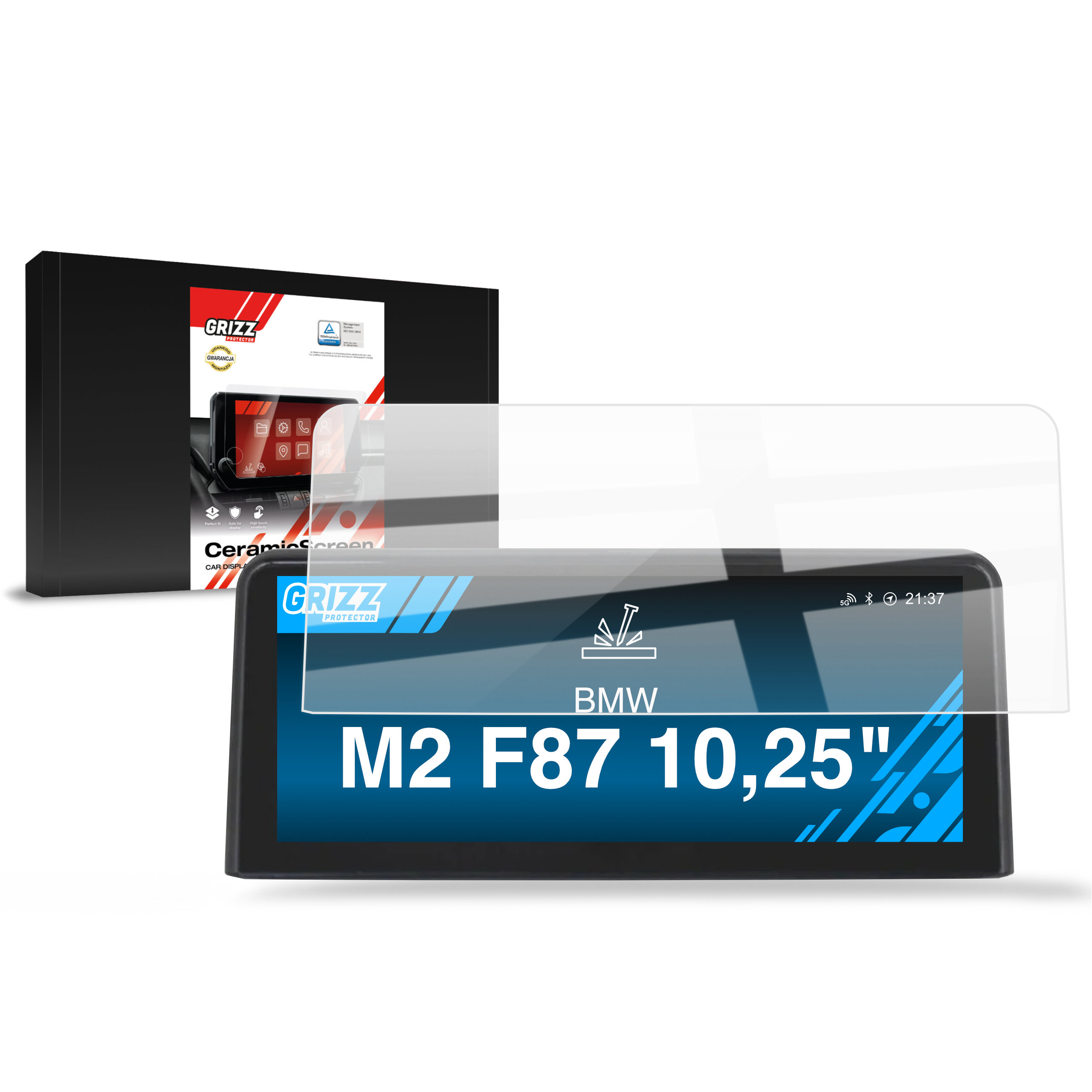 Folia ceramiczna Grizz do BMW M2 F87 8,8" (2014-2020)
