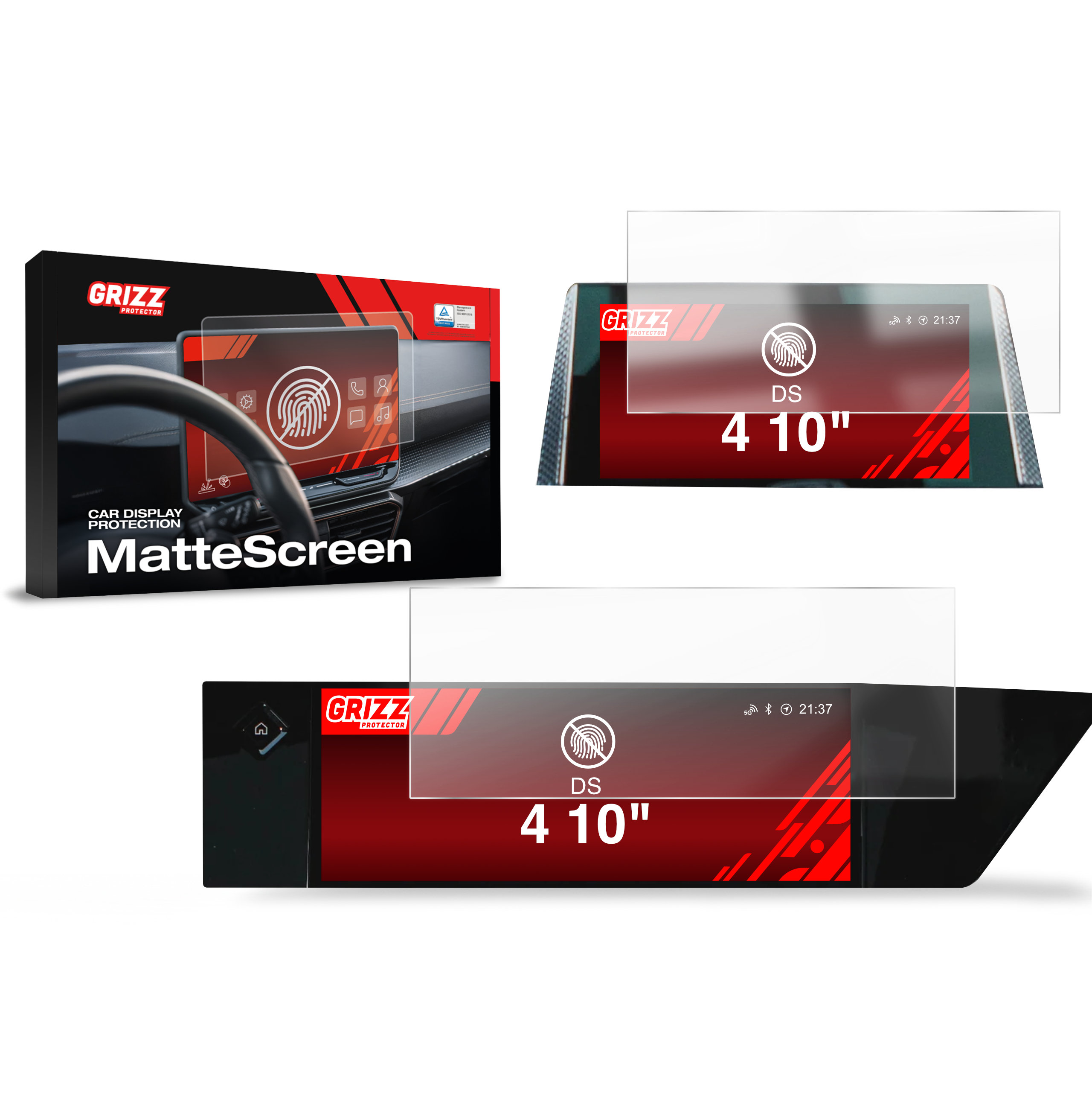 Folia antyodciskowa 2w1 Grizz do DS4 (2021-2024)