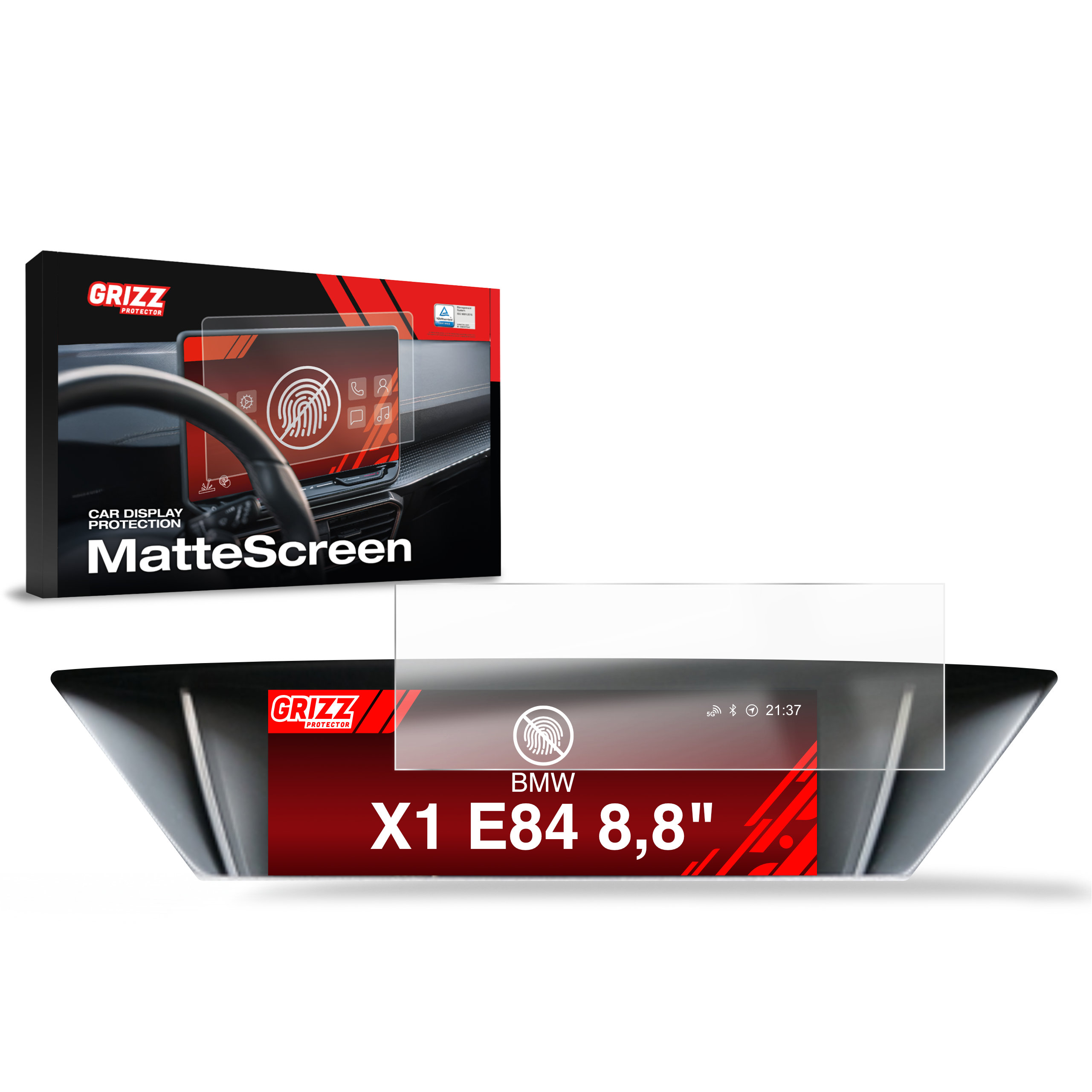 Folia antyodciskowa Grizz do BMW X1 E84 8,8" (2013-2015)