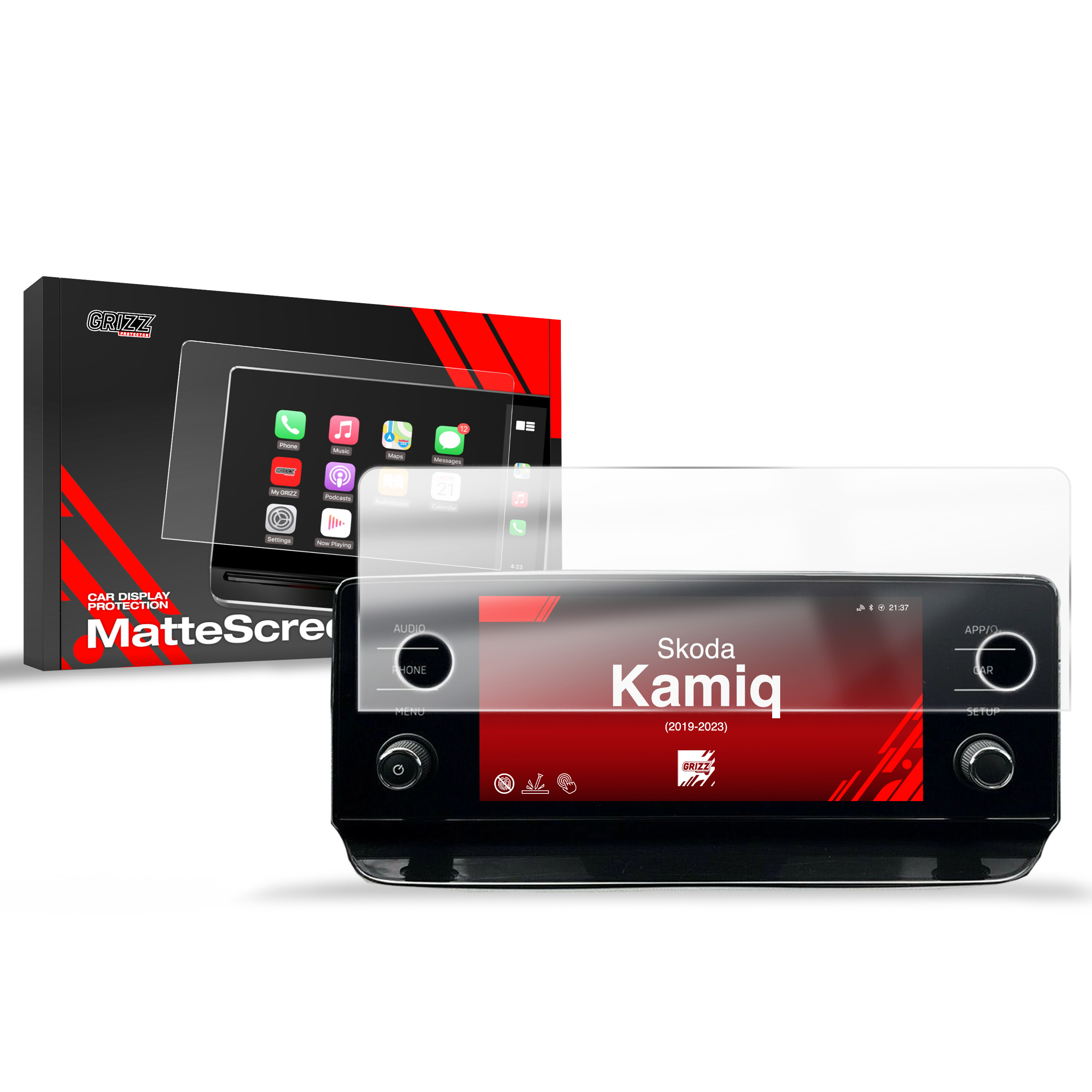 Folia antyodciskowa Grizz do Skoda Kamiq 8" Bolero (2019-2023)