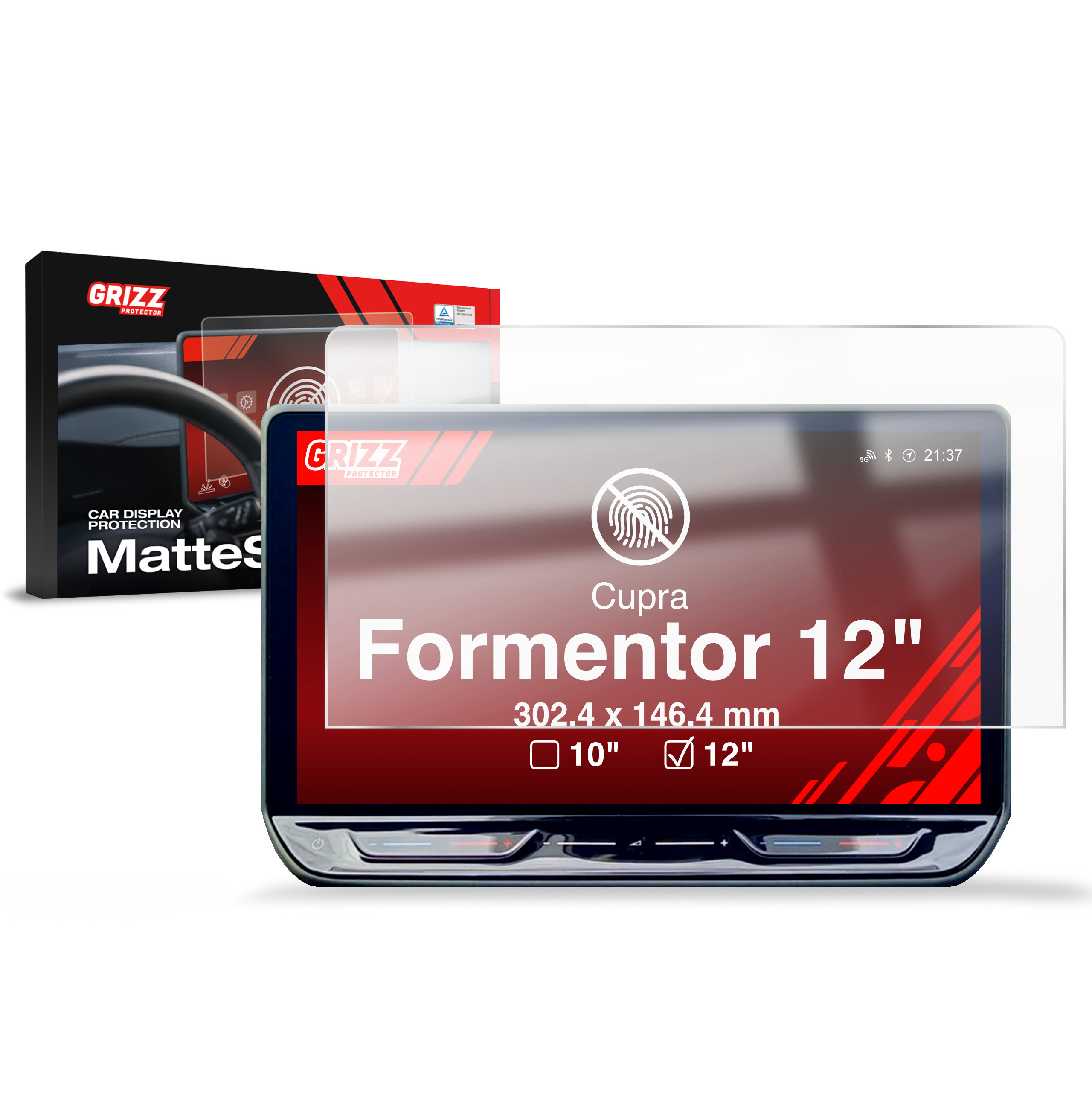 Folia antyodciskowa Grizz do Cupra Formentor 12" (2020-2024)