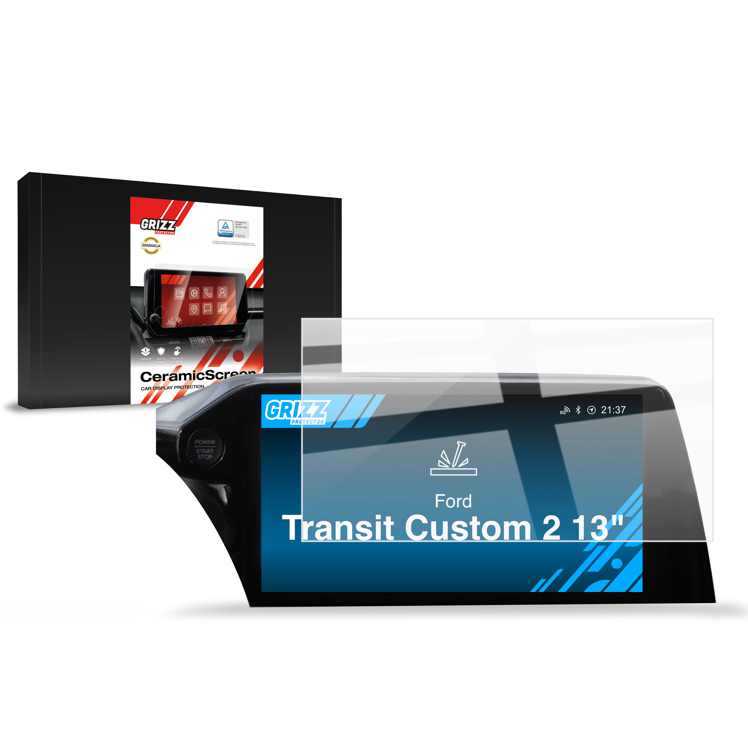 Folia ceramiczna Grizz do Ford Transit Custom 2 13" (2024-2026)
