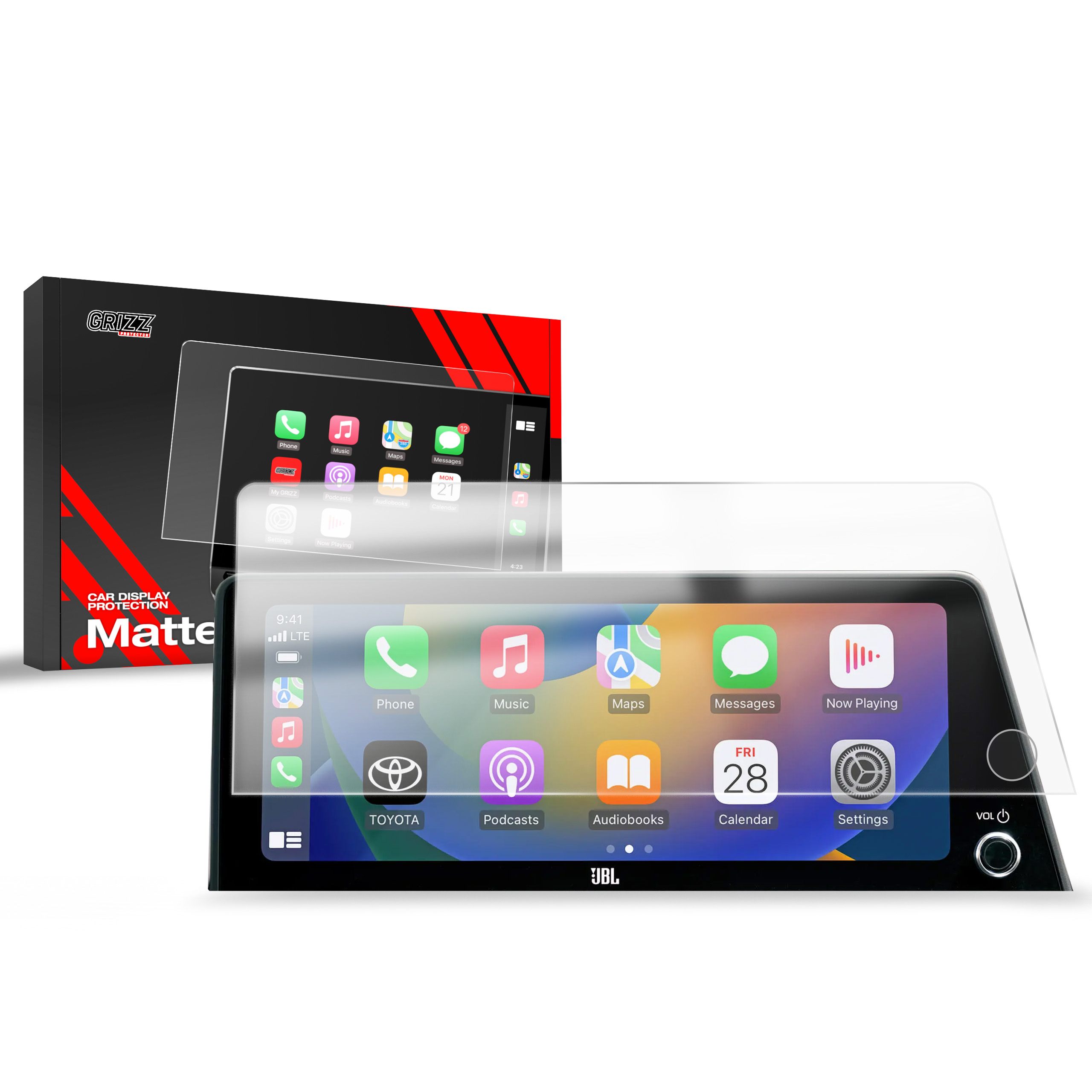 Folia antyodciskowa Grizz do Toyota Prius 5 12,3" (2023-2026)