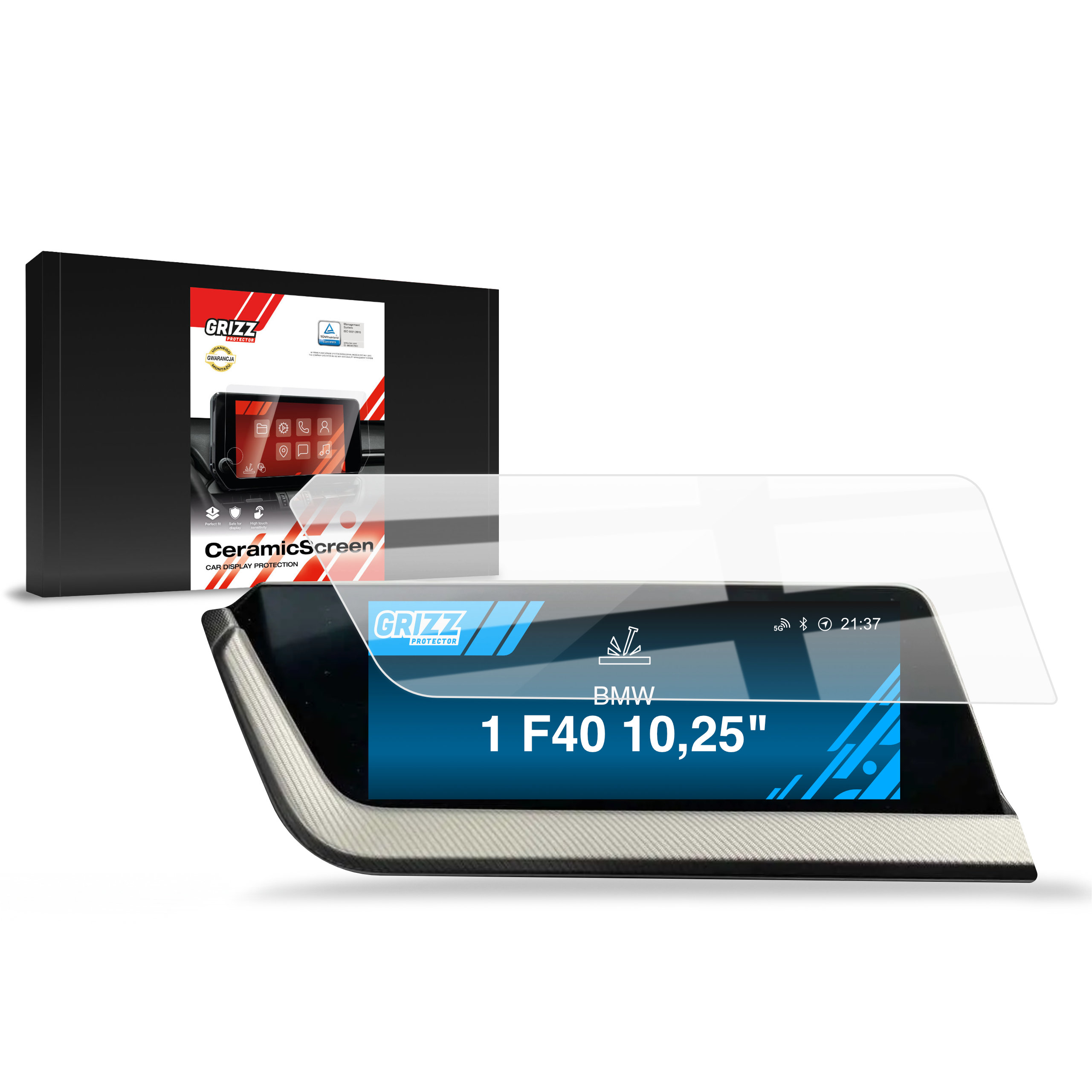 Folia ceramiczna Grizz do BMW 1 F40 10,25" (2019-2023)