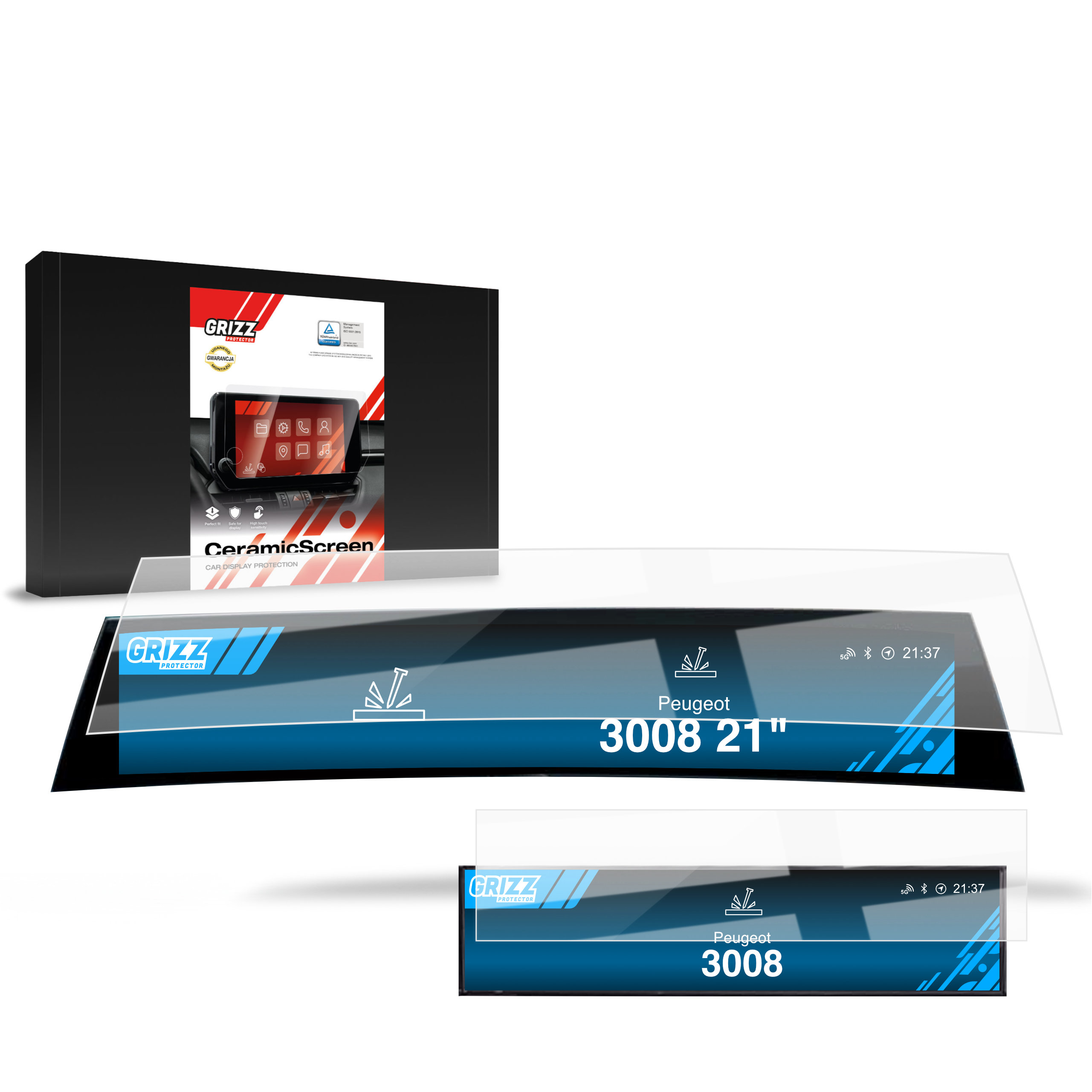 Folia ceramiczna 2w1 Grizz do Peugeot 3008 (2024-2026)