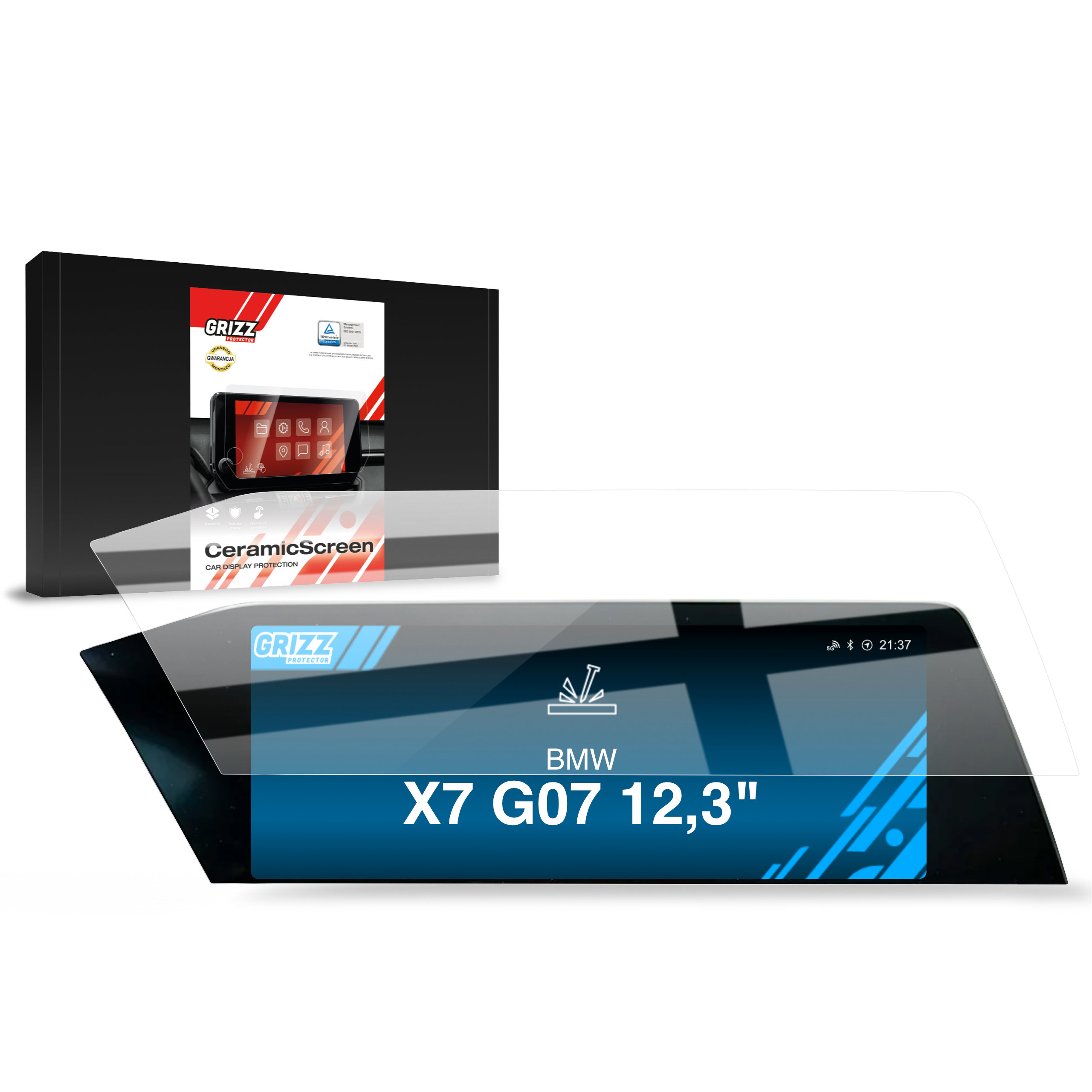 Folia ceramiczna Grizz do BMW X7 G07 12.3" (2018-2022)
