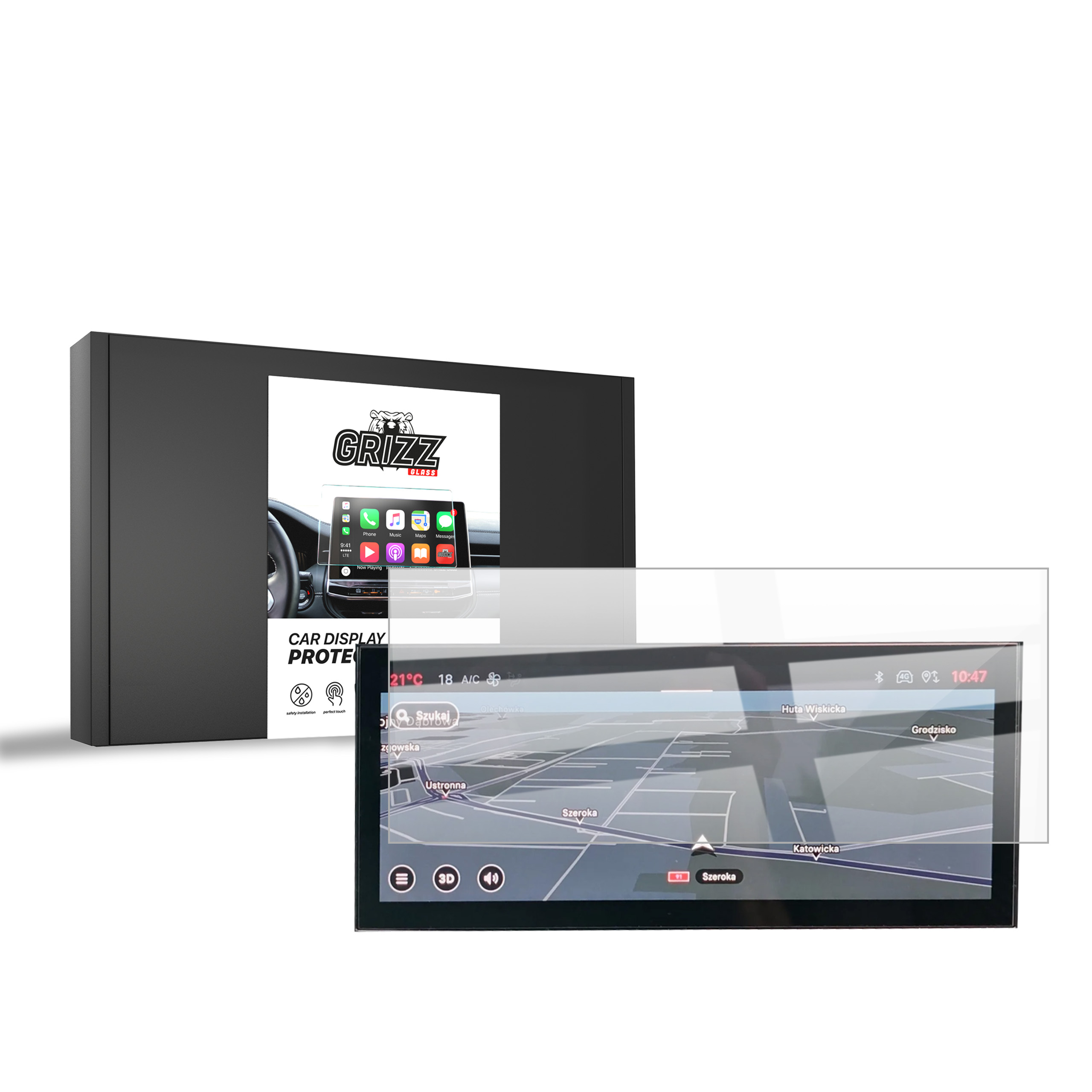 Folia ceramiczna Grizz do Alfa Romeo Junior 10,25" (2024-2026)