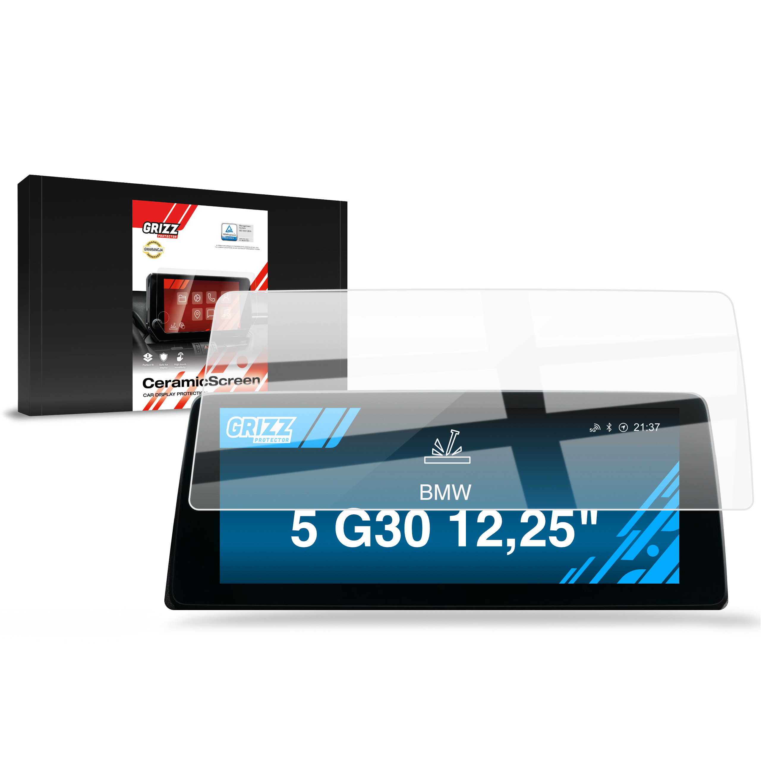 Folia ceramiczna Grizz do BMW 5 G30 12,25" (2020-2023)