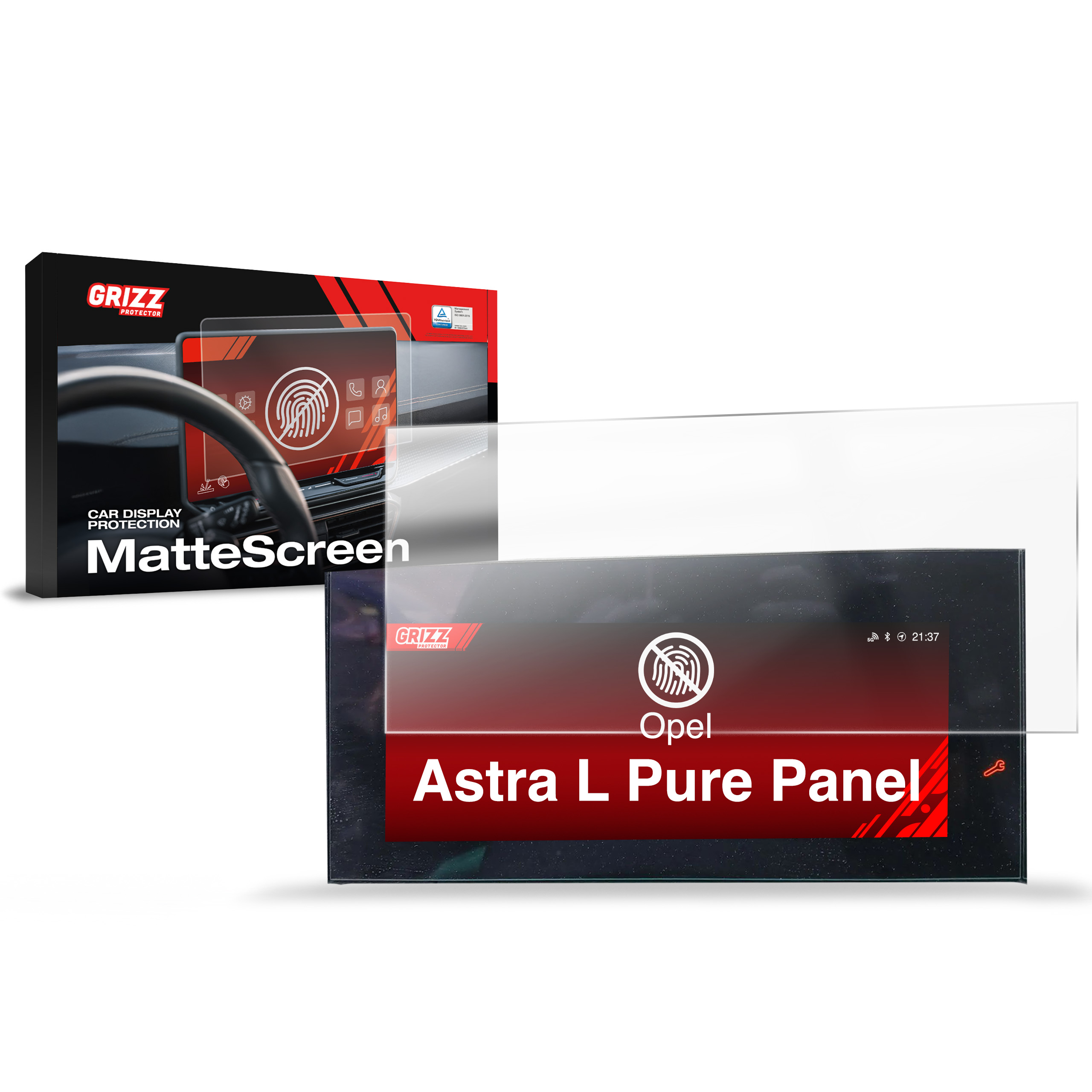 Folia antyodciskowa Grizz do Opel Astra L Pure Panel Virtual Cockpit (2021-2026)