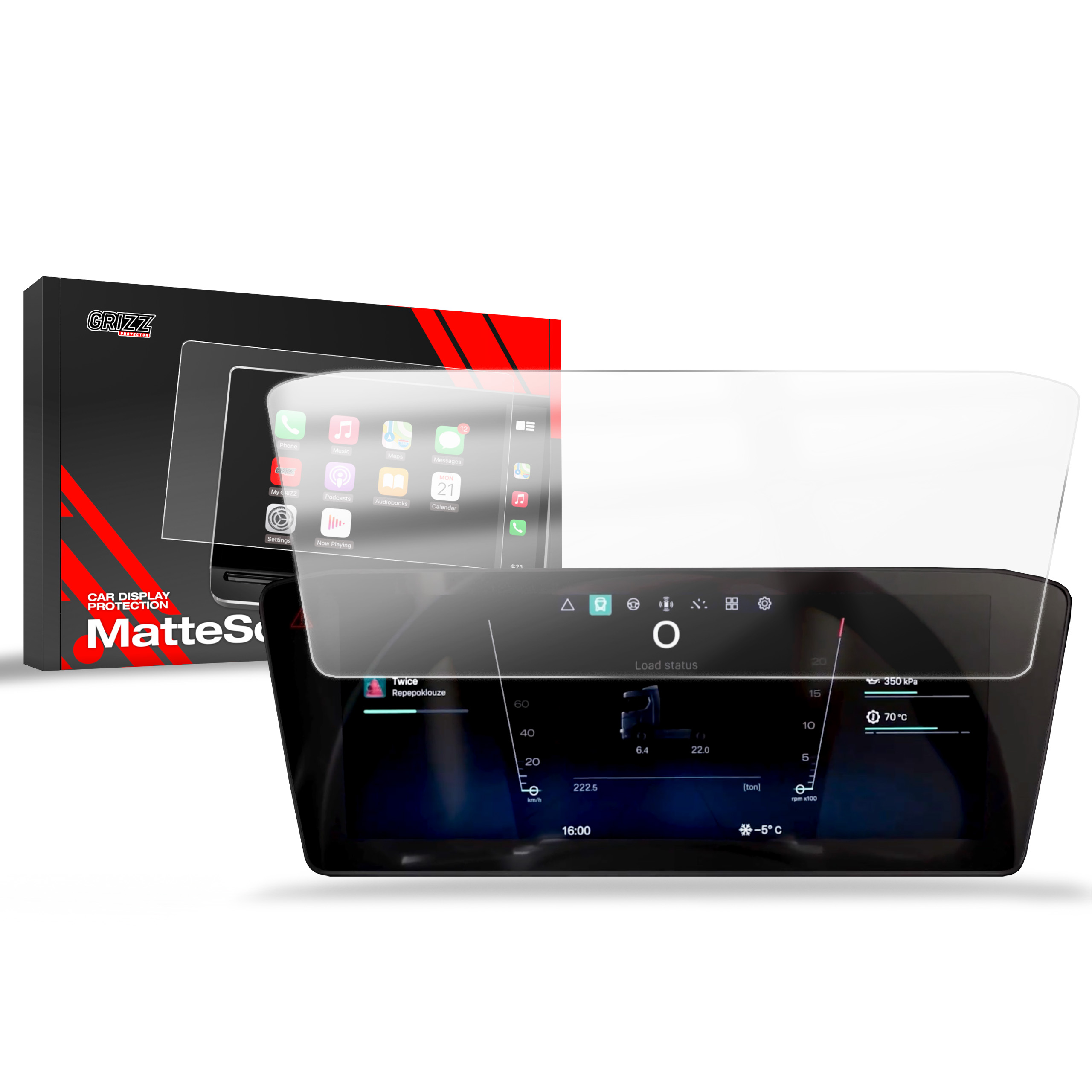 Folia antyodciskowa Grizz do Scania R Virtual Cockpit (2024-2026)