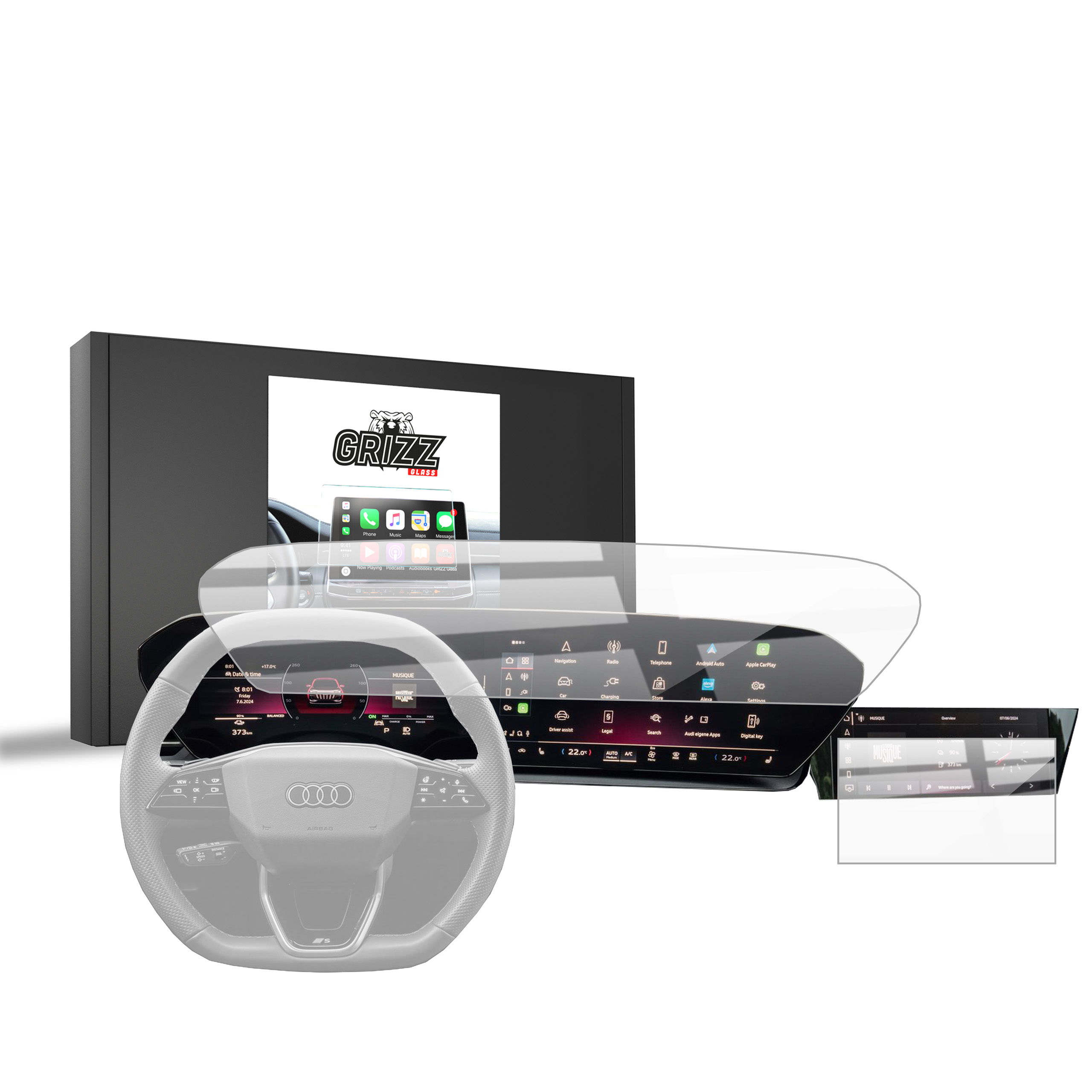 Folia ceramiczna 2w1 Grizz do Audi Q6 e-tron (2024-2026)