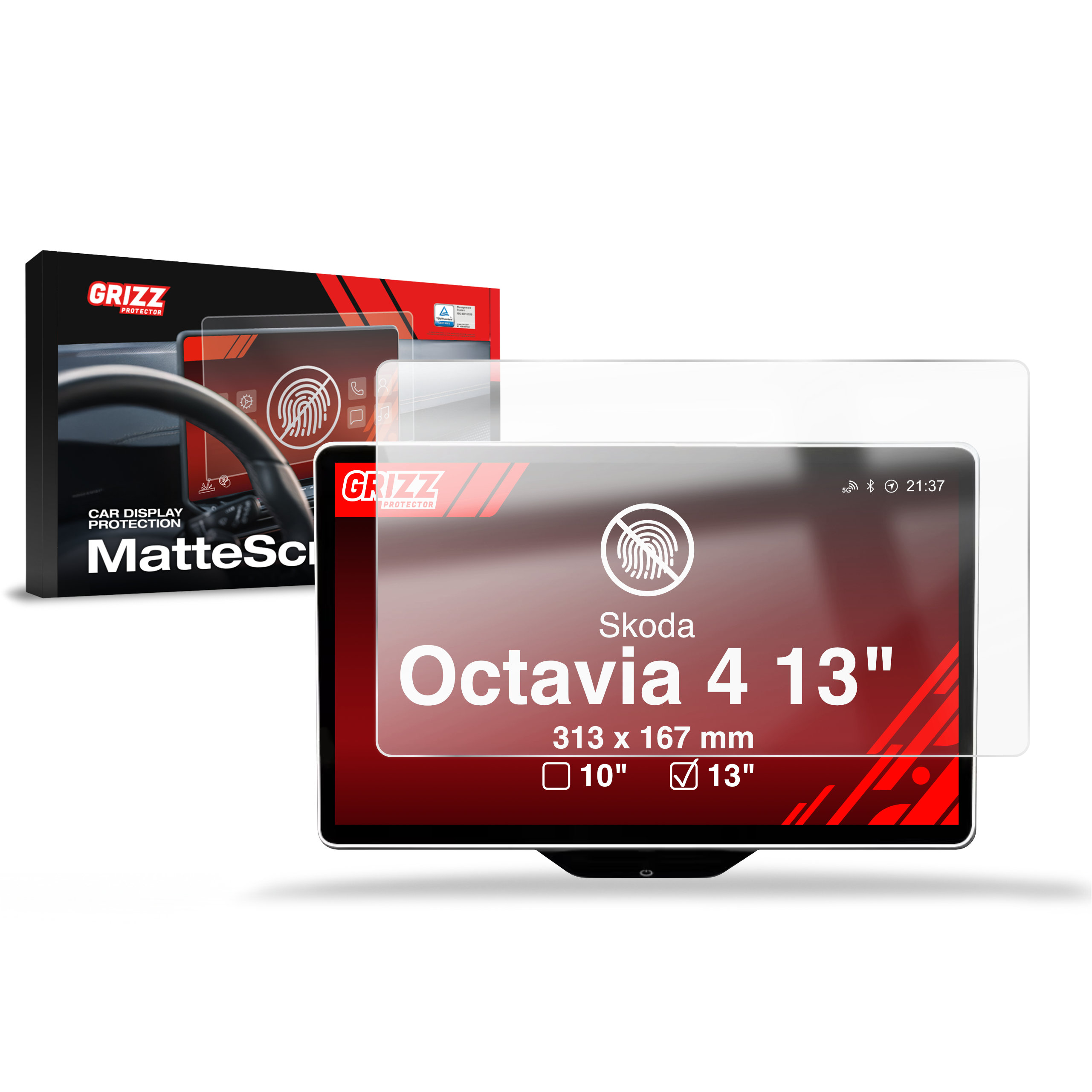 Folia antyodciskowa Grizz do Skoda Octavia 4 13" (2024-2026)