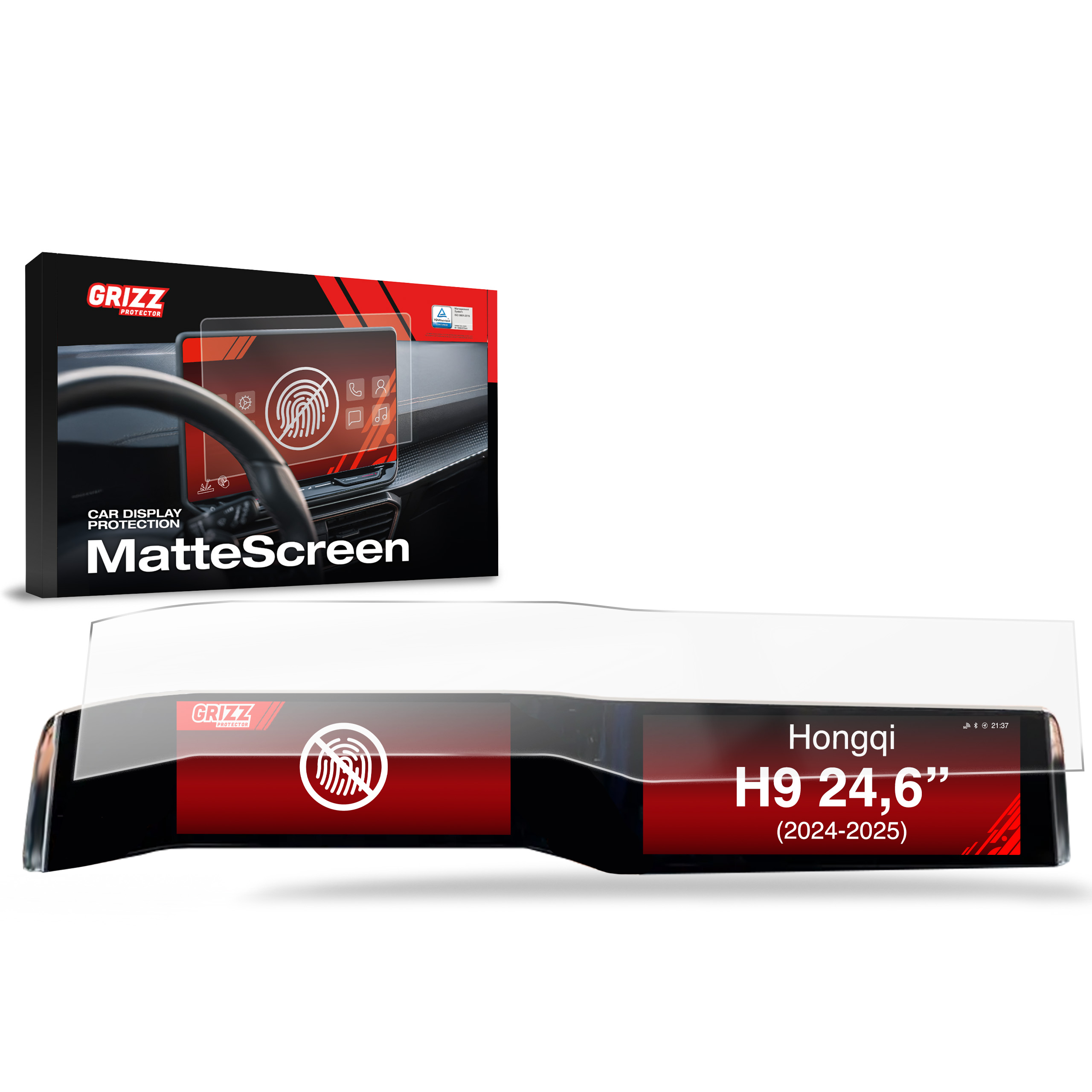 Folia antyodciskowa Grizz do Hongqi H9 24,6" (2024-2026)