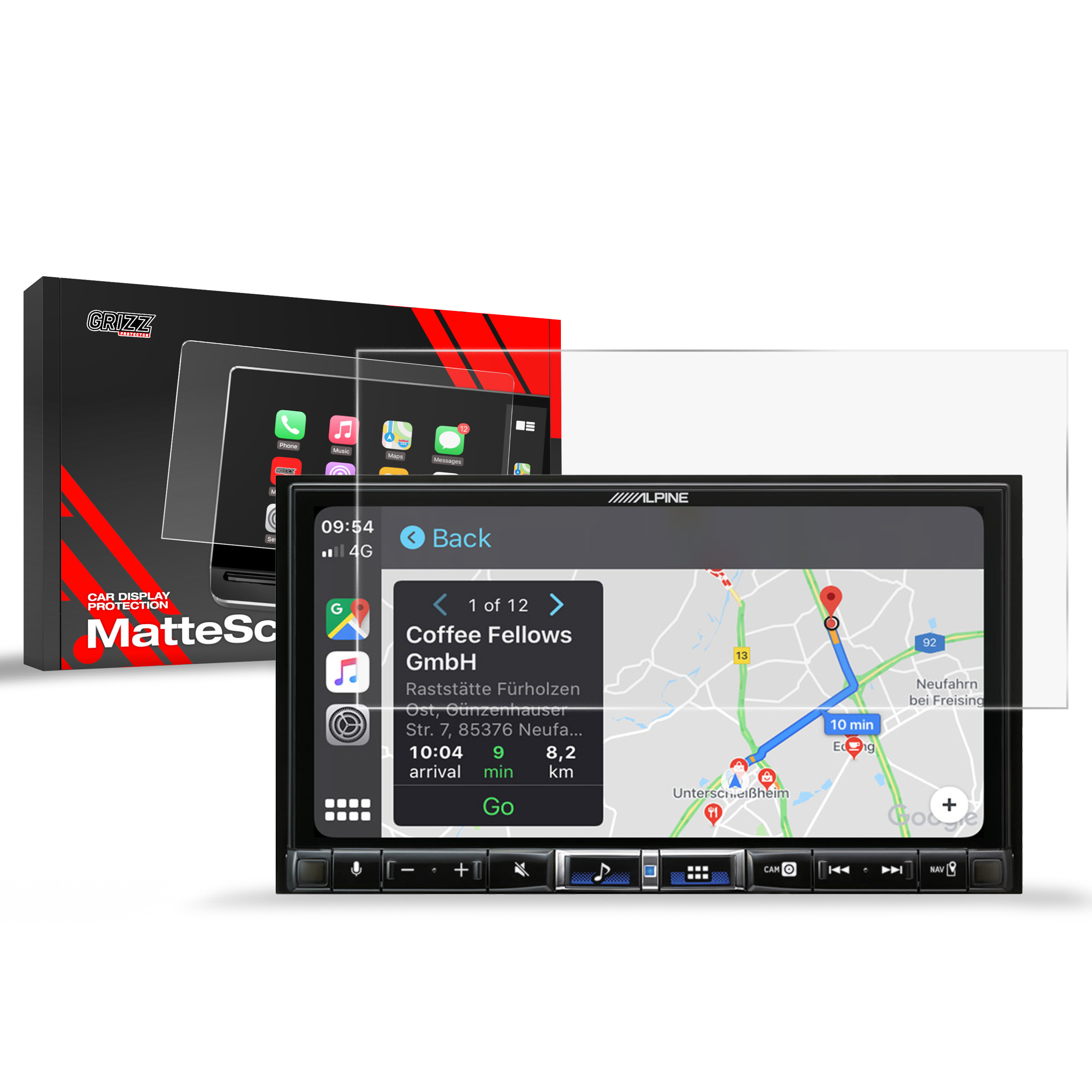 Folia antyodciskowa Grizz do Alpine iLX-705D