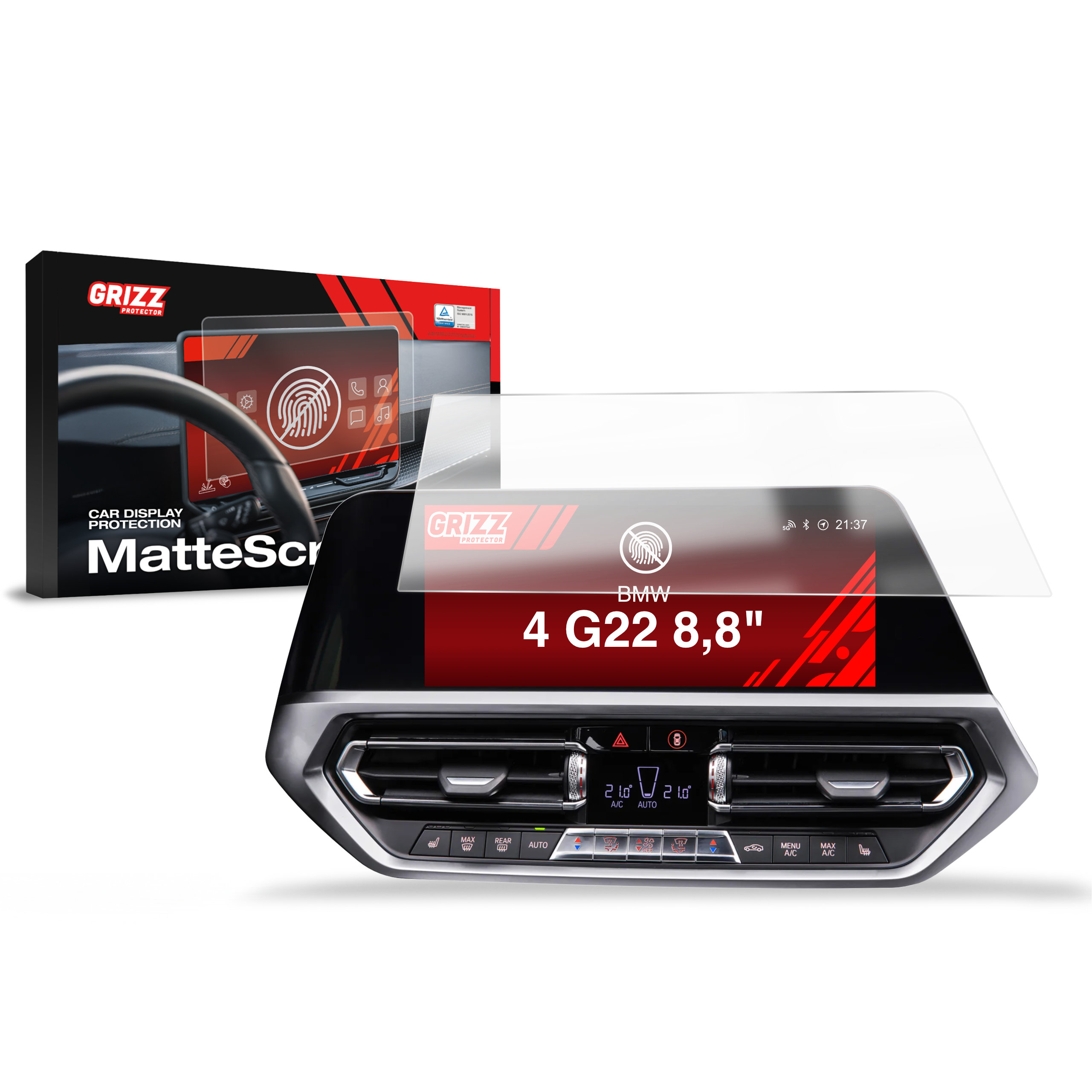 Folia antyodciskowa Grizz do BMW 4 G22 8,8" (2020-2022)