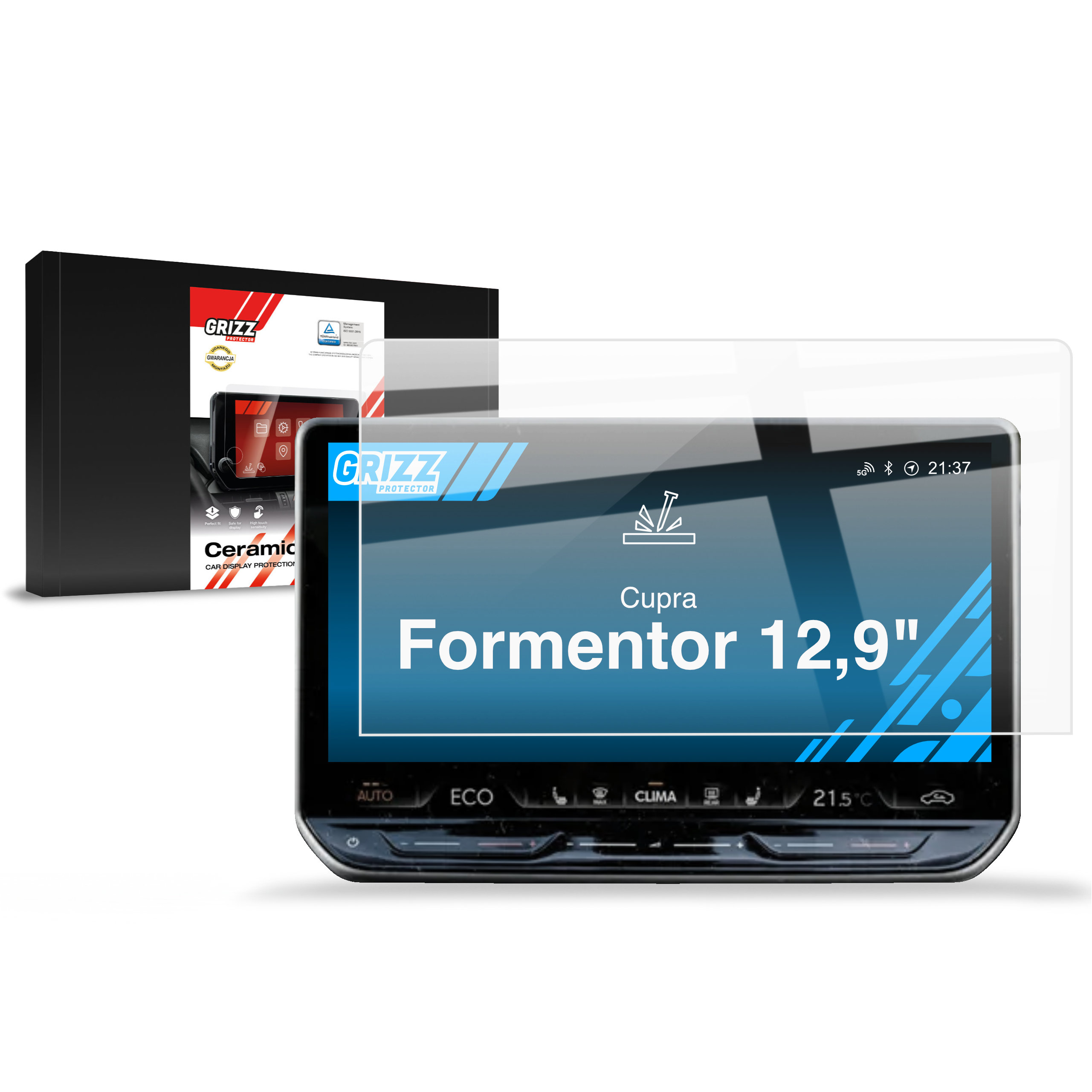 Folia ceramiczna Grizz do Cupra Formentor 12,9" (2024-2026)