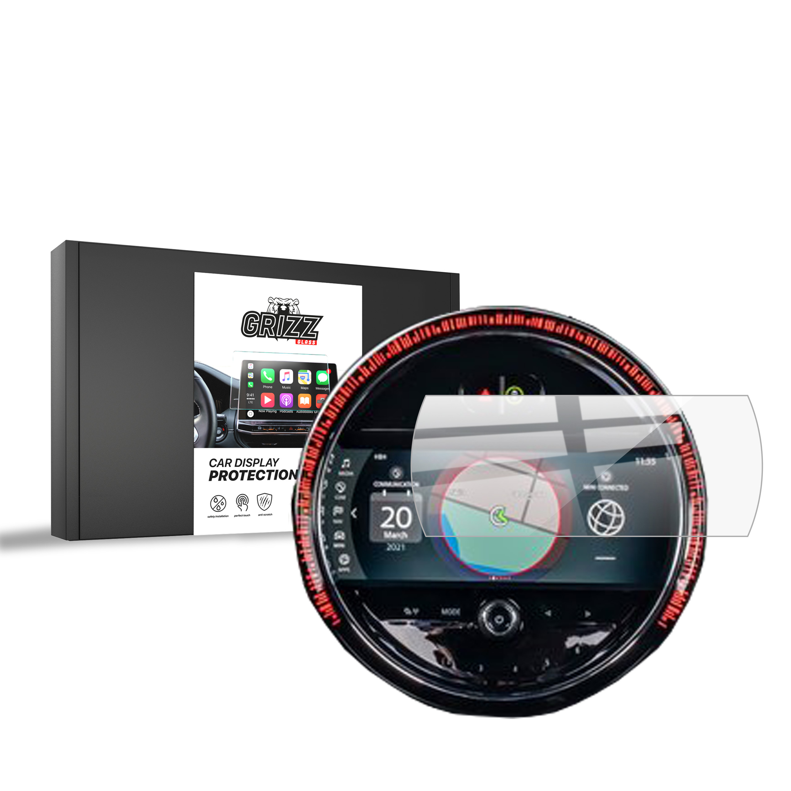 Folia ceramiczna Grizz do Mini Cooper S3 F56 8,8" (2013-2023)