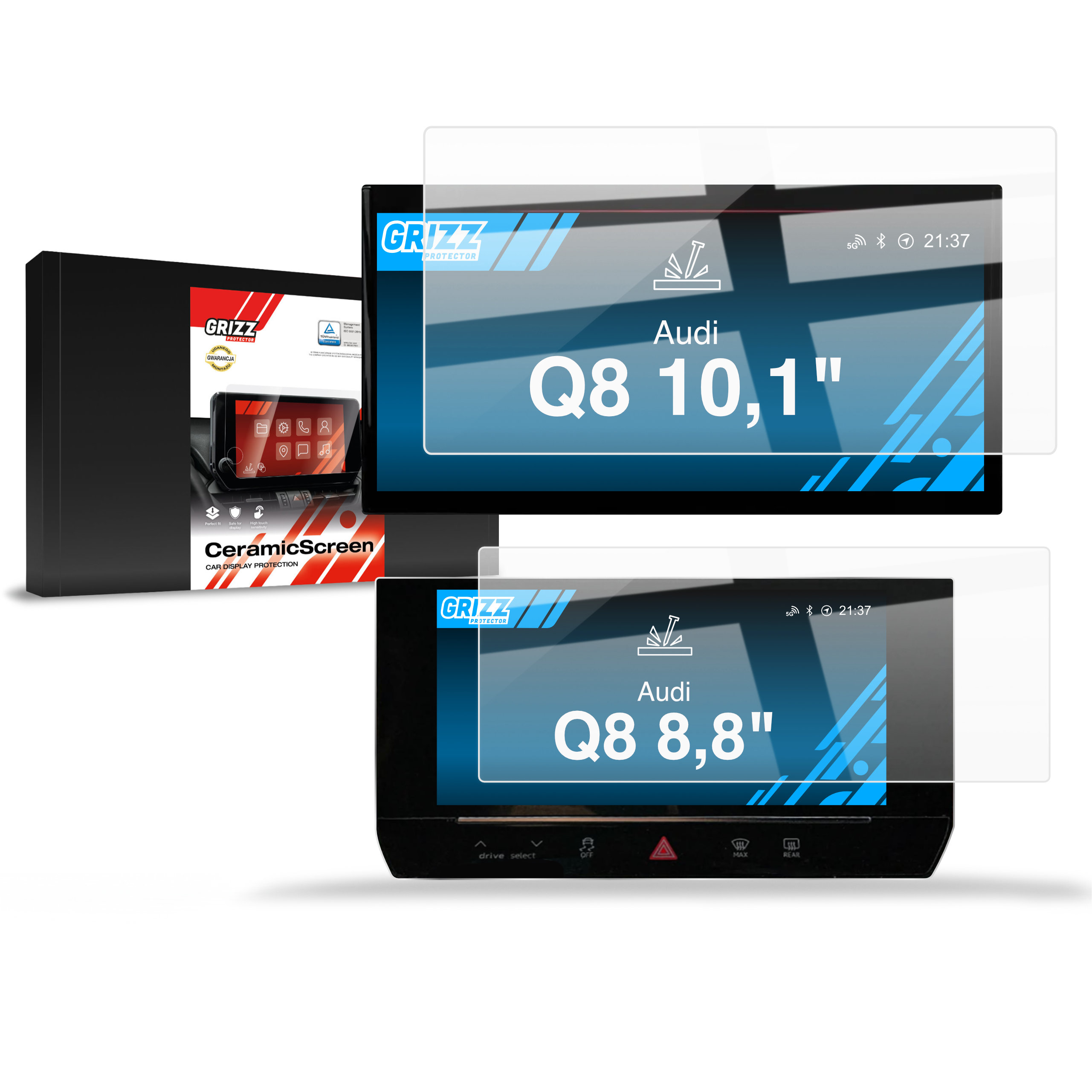 Folia ceramiczna 2w1 Grizz do Audi Q8 (2018-2026)