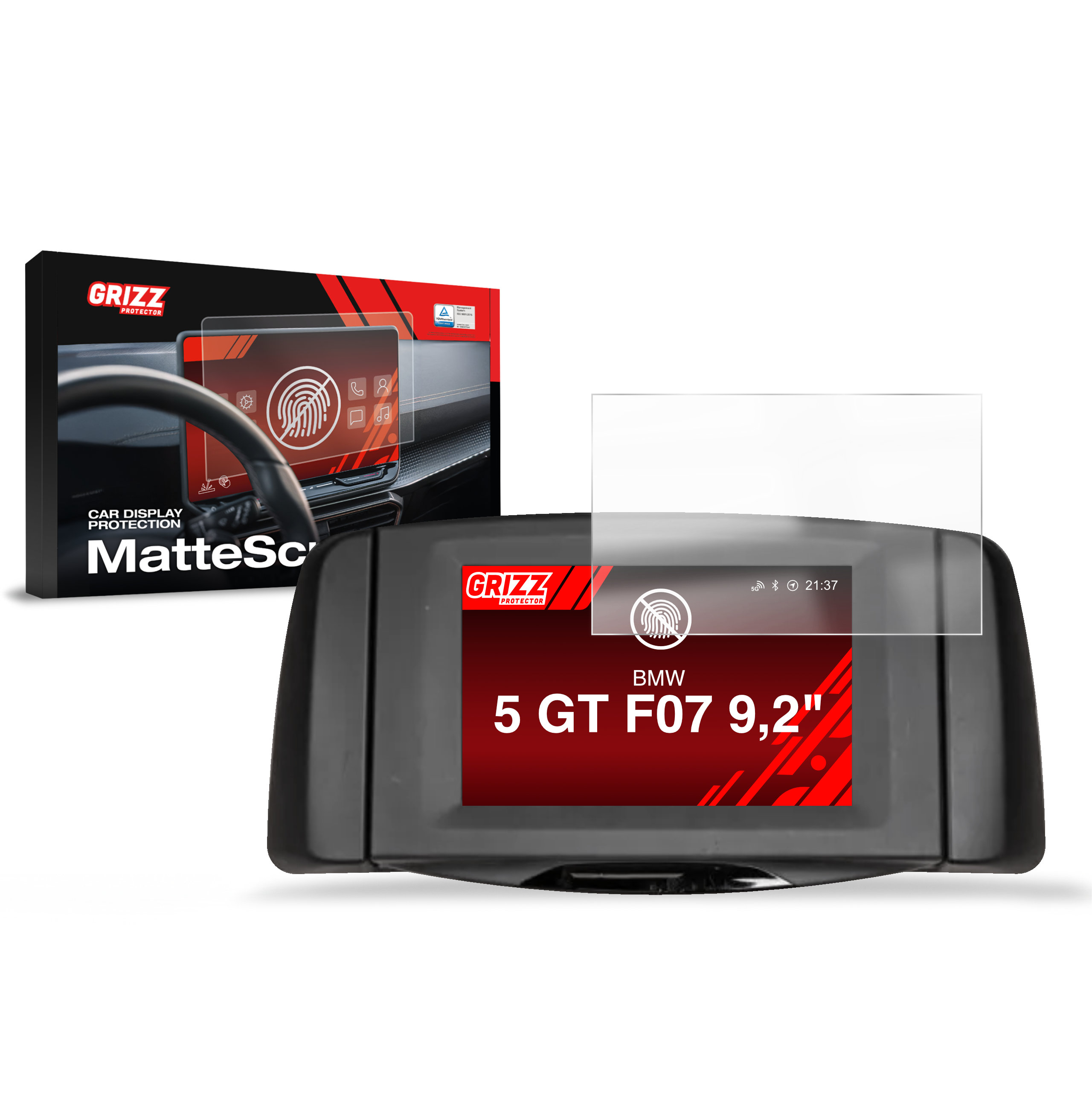 Folia antyodciskowa Grizz do BMW 5 GT F07 RSE 9,2" (2009-2017)