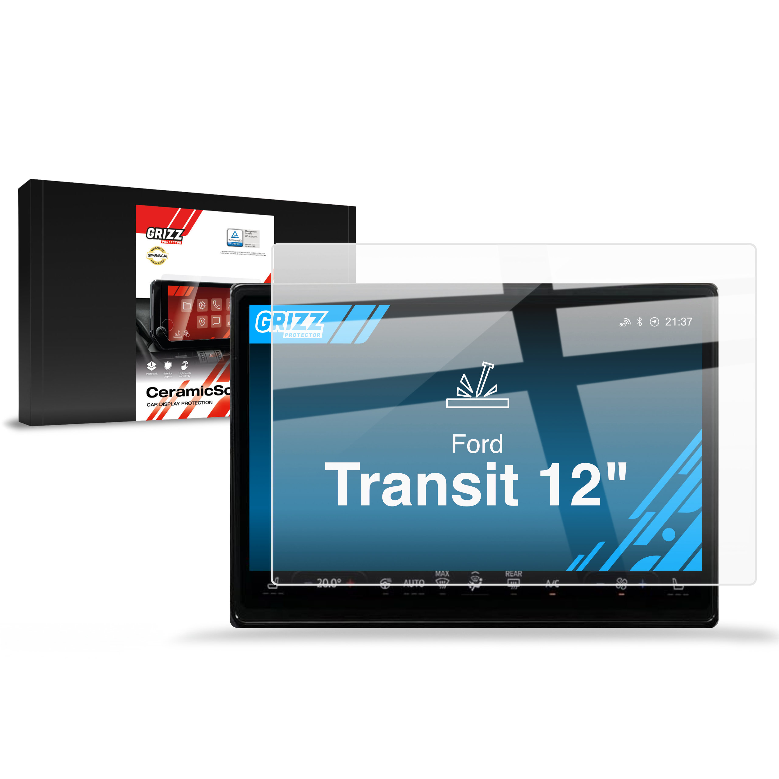 Folia ceramiczna Grizz do Ford Transit 12" (2024-2026)