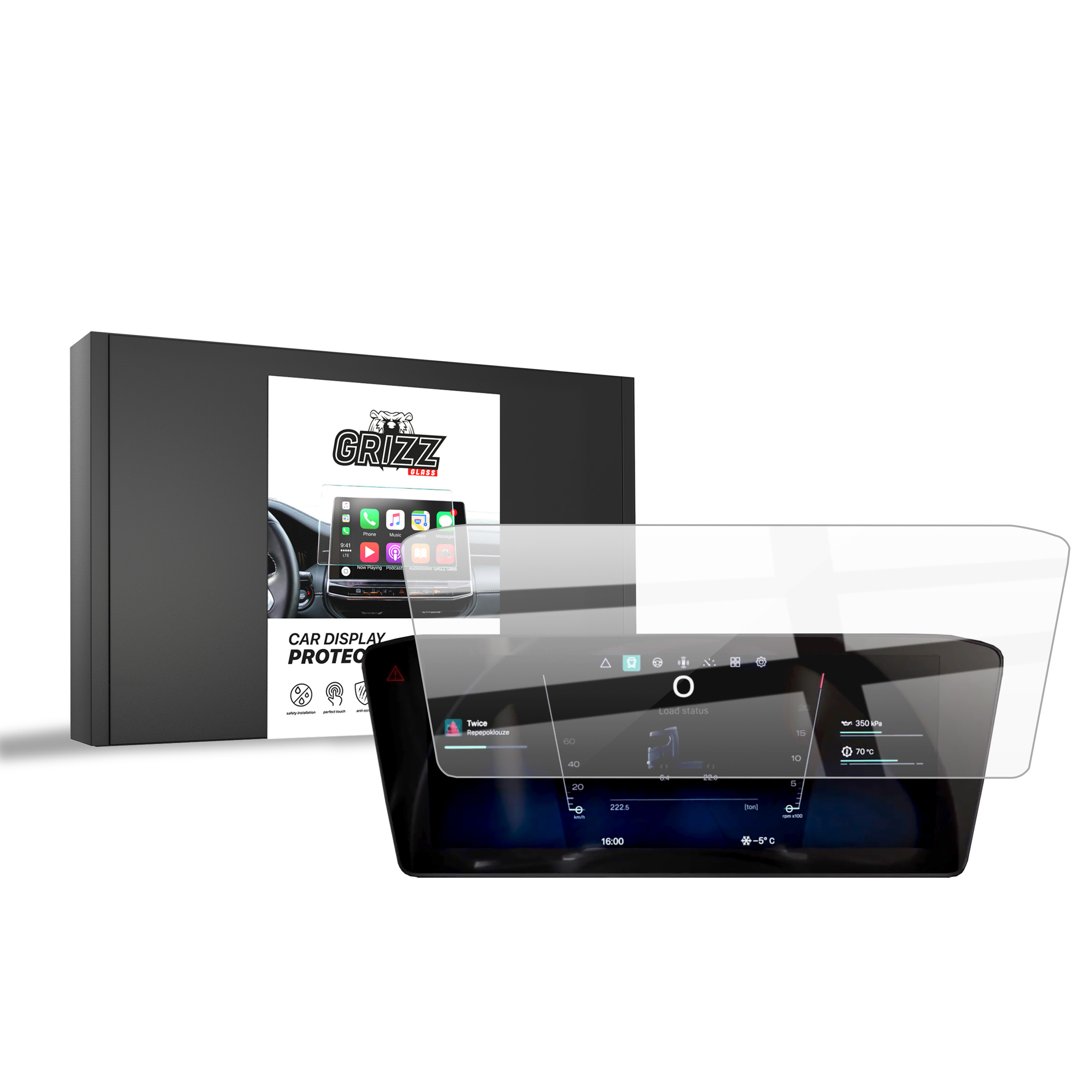 Folia ceramiczna Grizz do Scania R Virtual Cockpit (2024-2026)