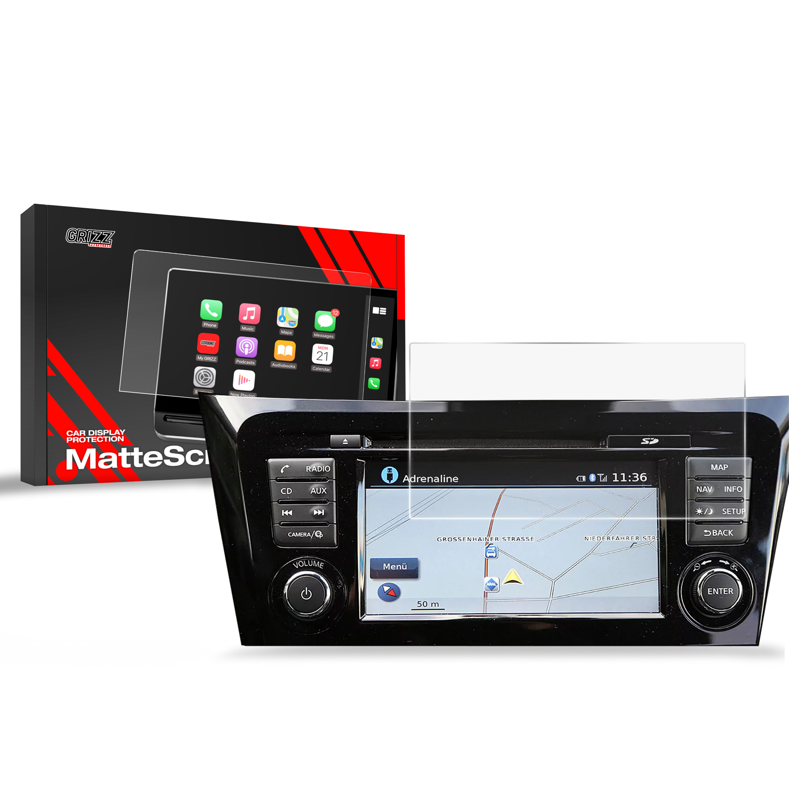 Folia antyodciskowa Grizz do Qashqai 2 (2013-2021)