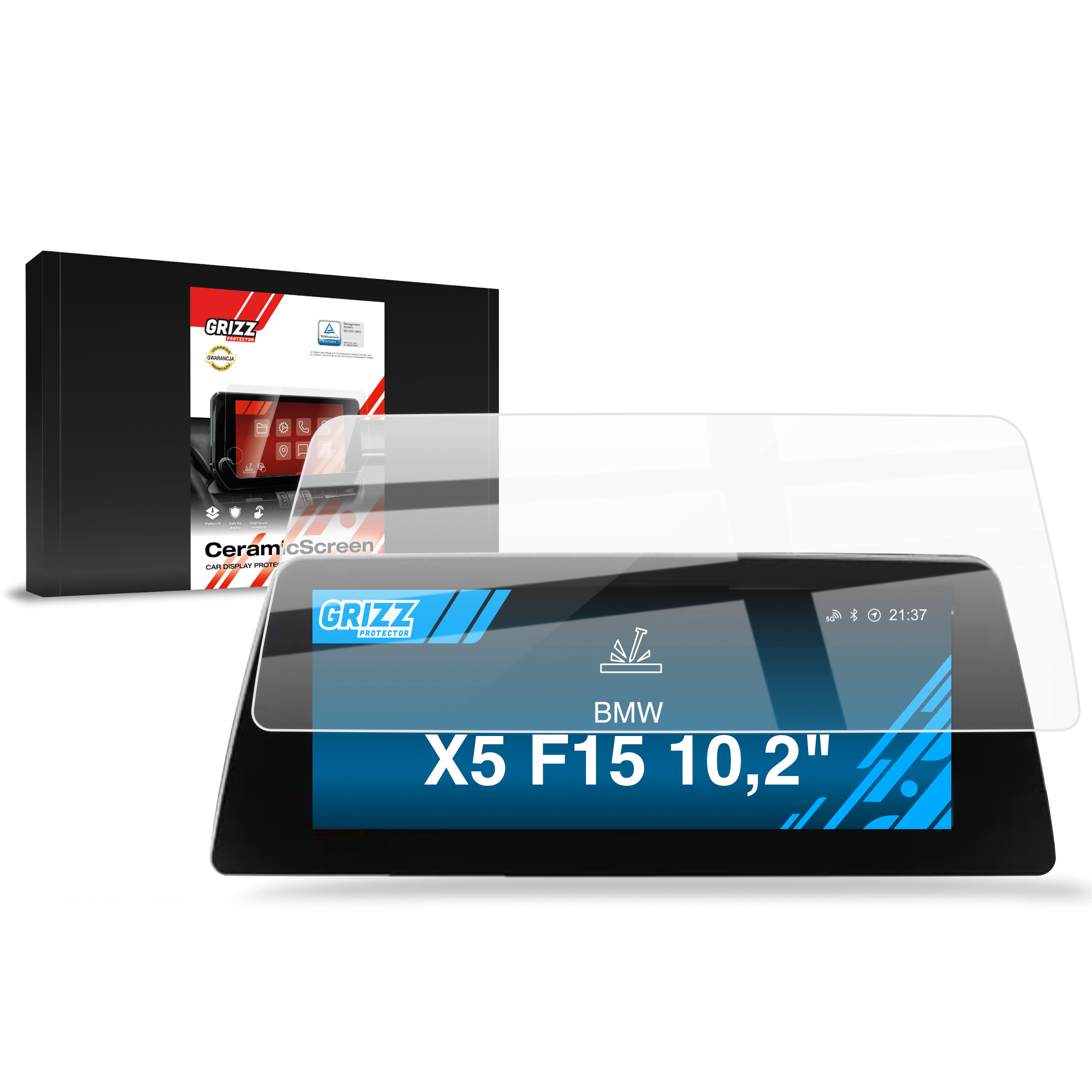 Folia ceramiczna Grizz do BMW X5 F15 10,2" (2013-2018)