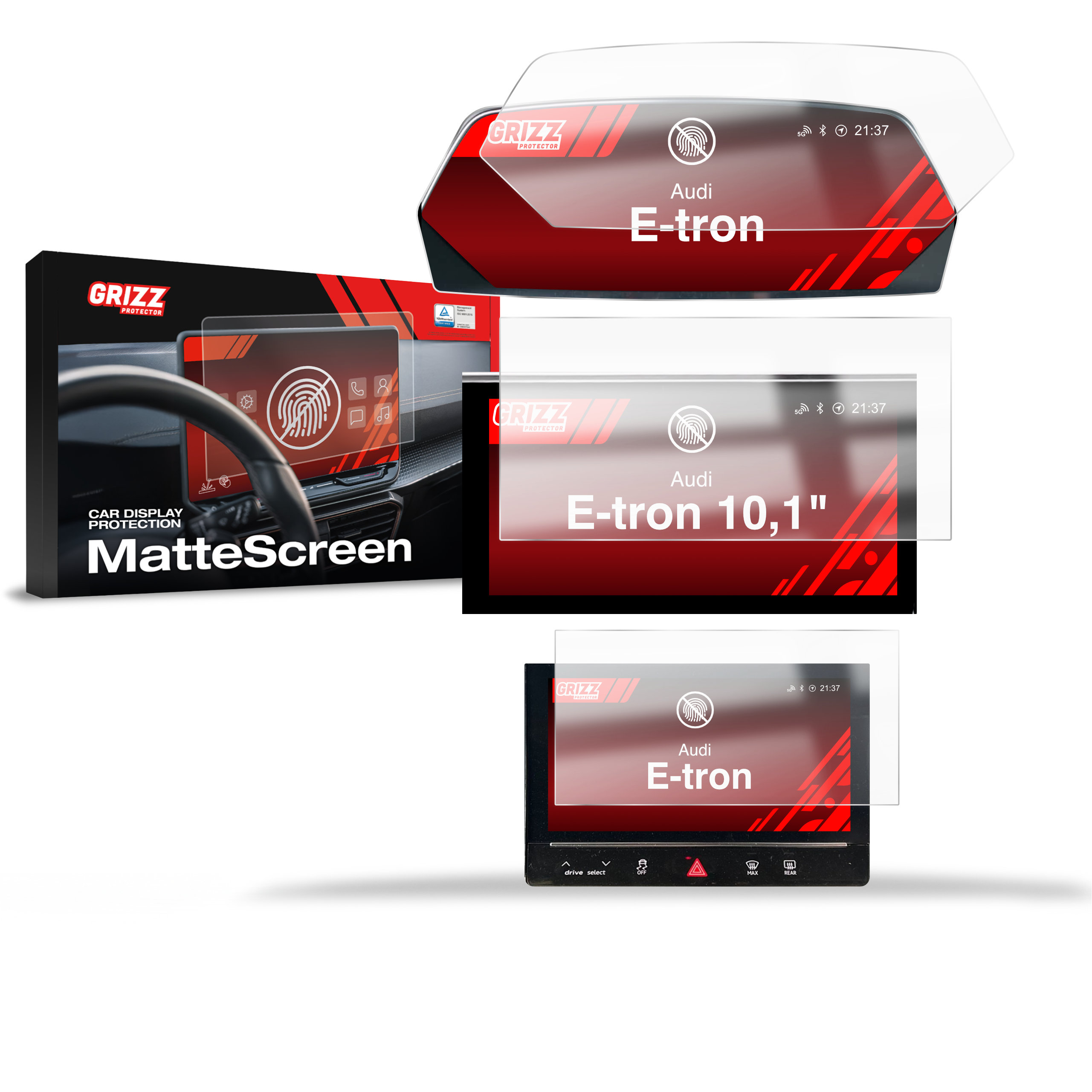 Folia antyodciskowa 3w1 Grizz do Audi e-tron (2019-2022)