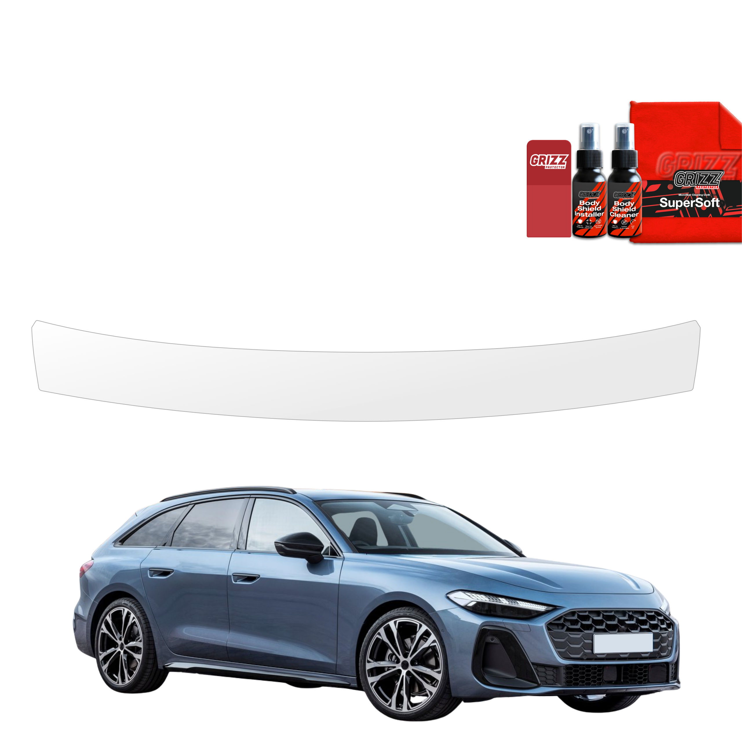 Folia ochronna na próg bagażnika Grizz do Audi A5 B10 Avant (2025-2026)