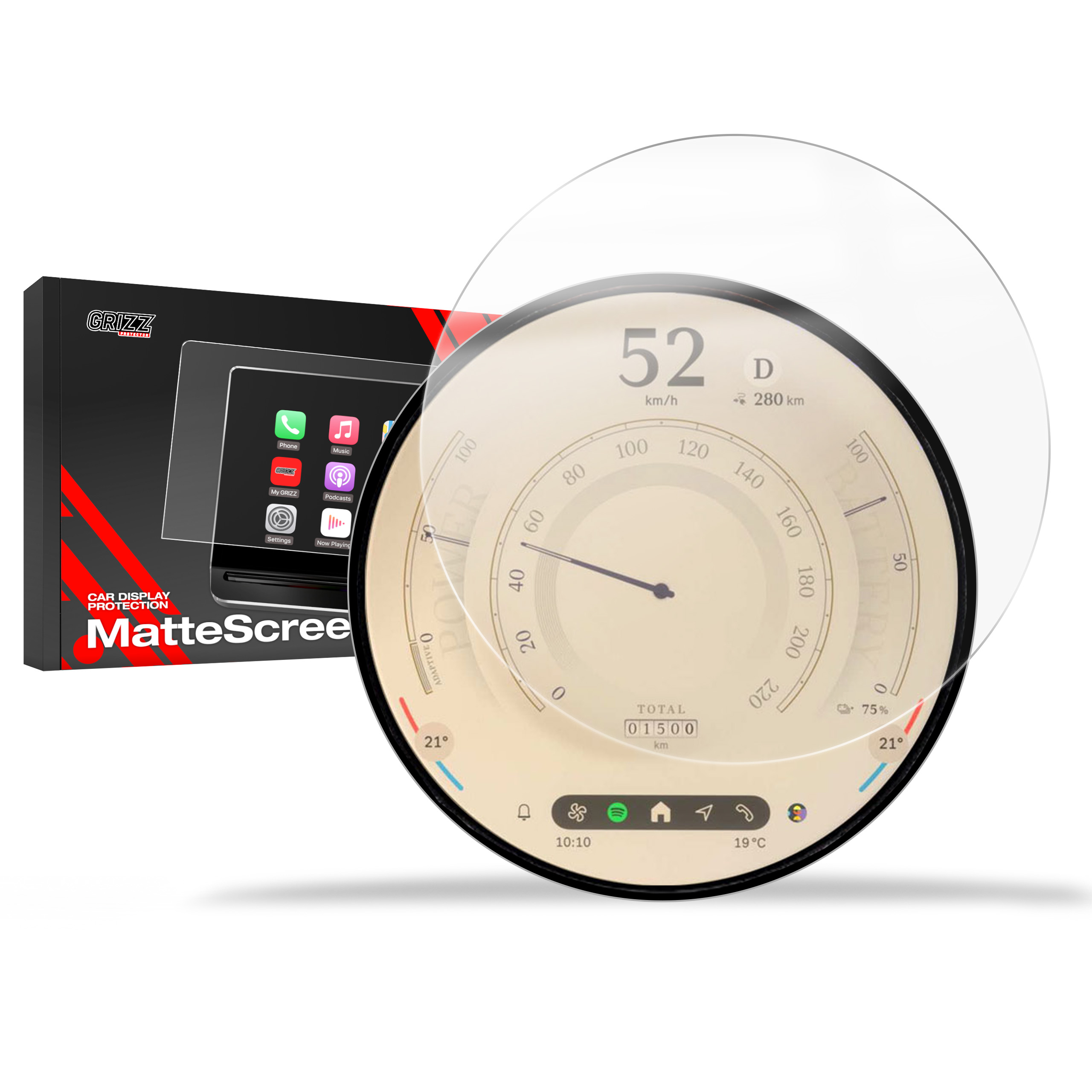 Folia antyodciskowa Grizz do Mini Countryman E (2023-2026)