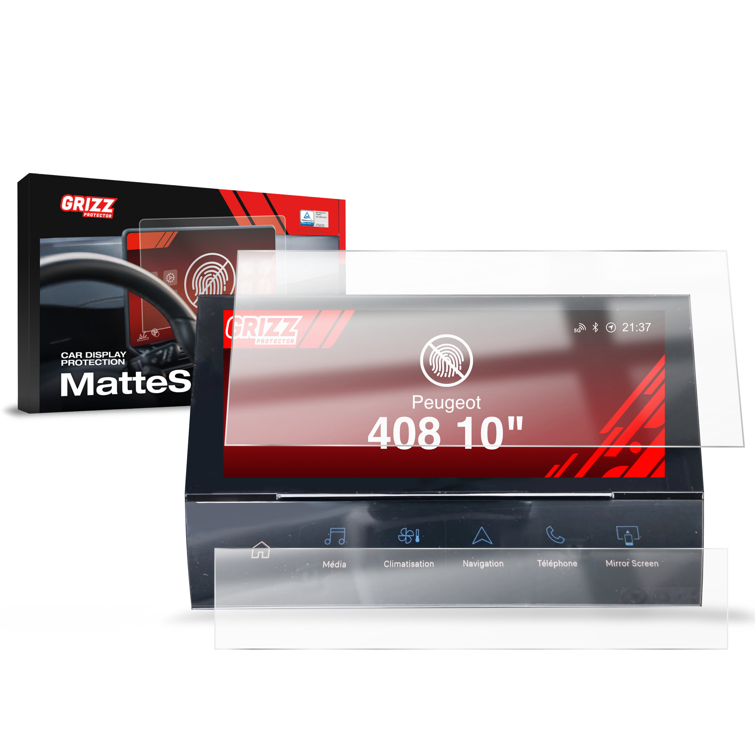 Folia antyodciskowa 2w1 Grizz do Peugeot 408 (2022-2026)