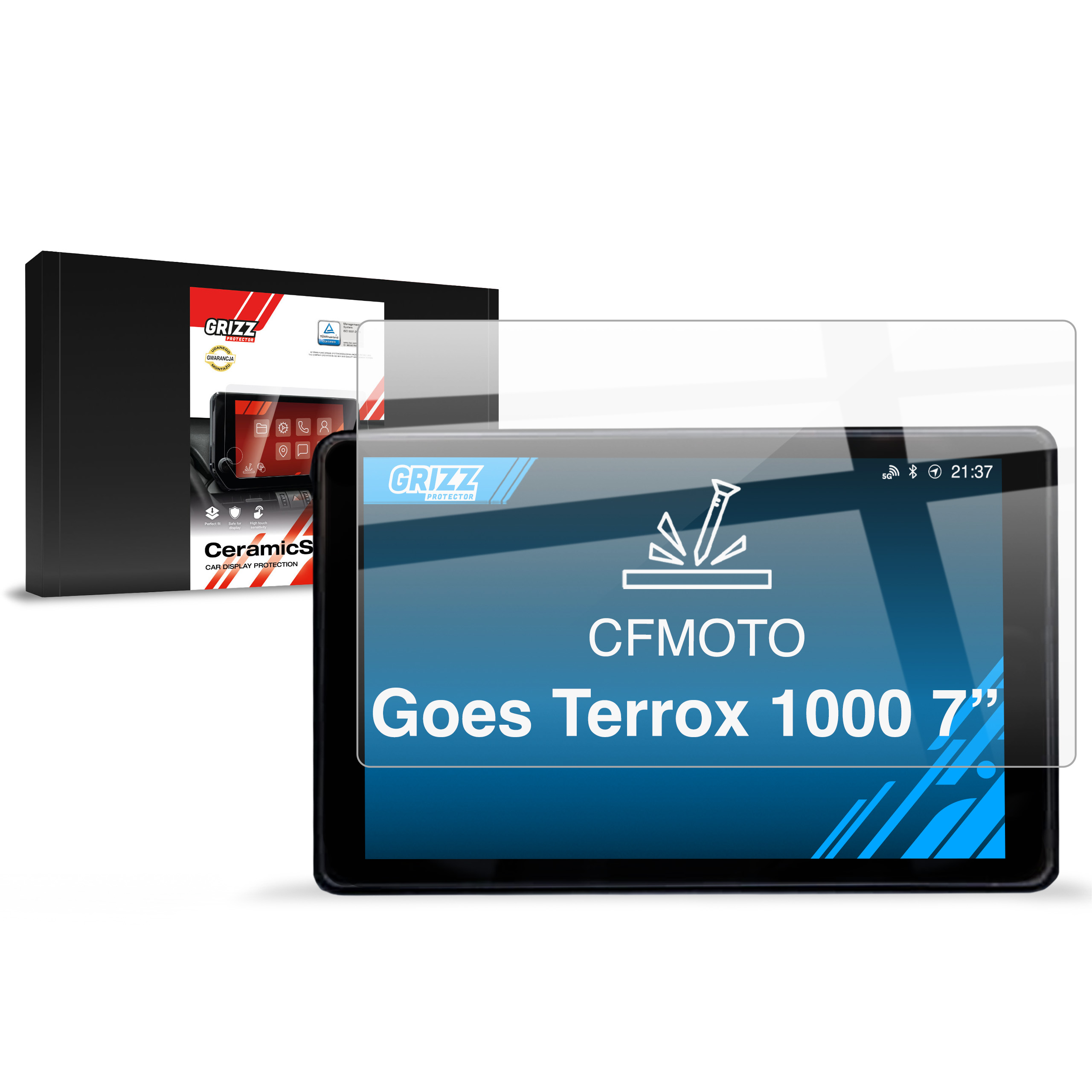 Folia ceramiczna Grizz do CFMOTO Goes Terrox 1000 7"