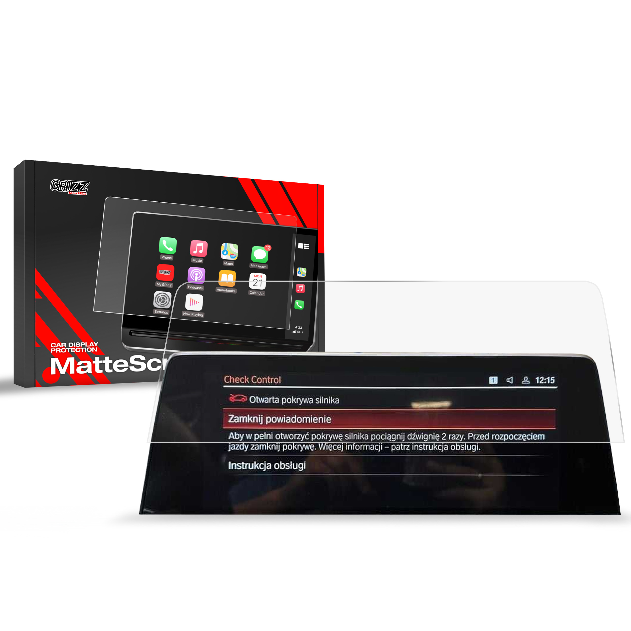 Folia antyodciskowa Grizz do BMW X3 G01 10,25" (2021-2024)