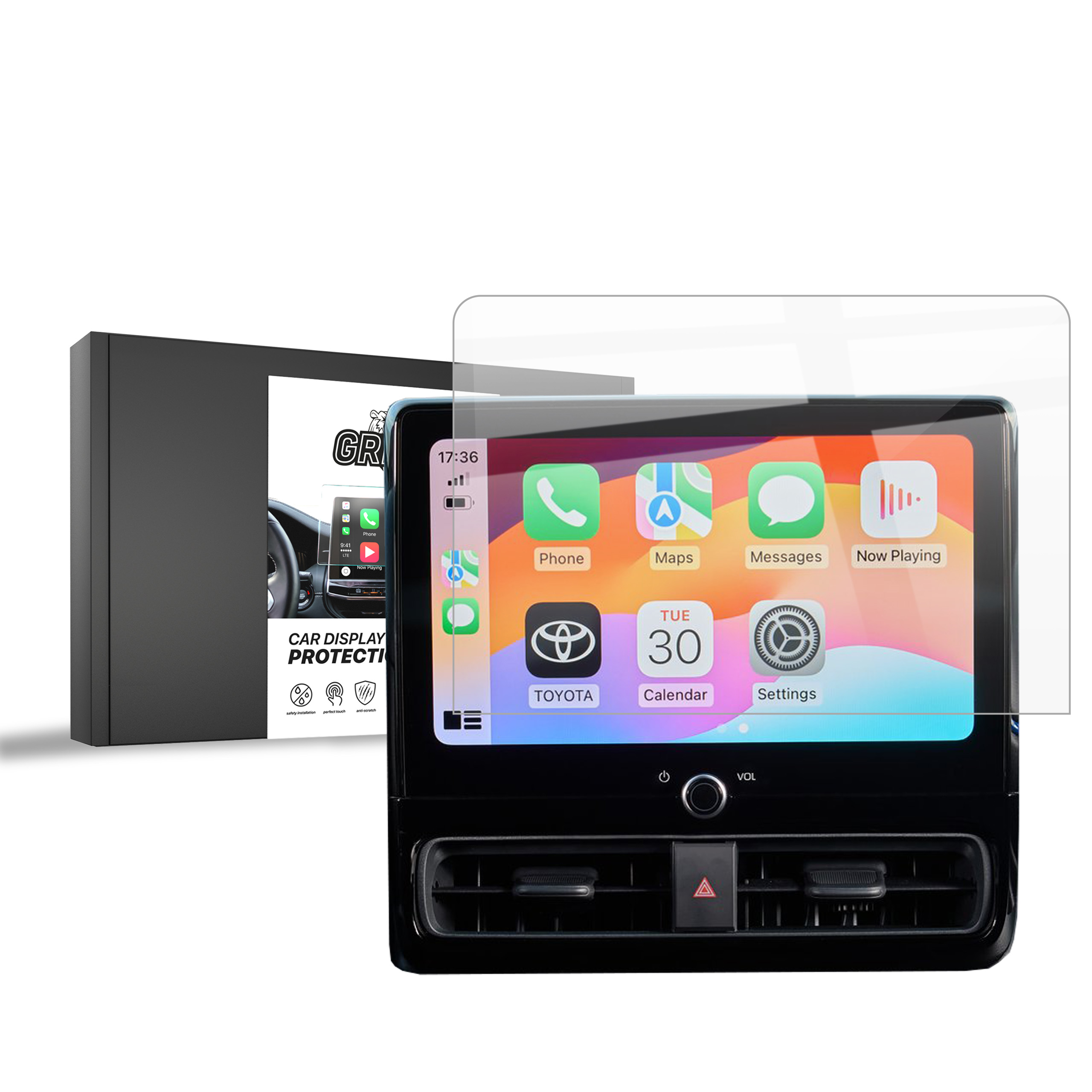 Folia ceramiczna Grizz do Toyota Yaris 4 10,5" Facelift (2024-2026)